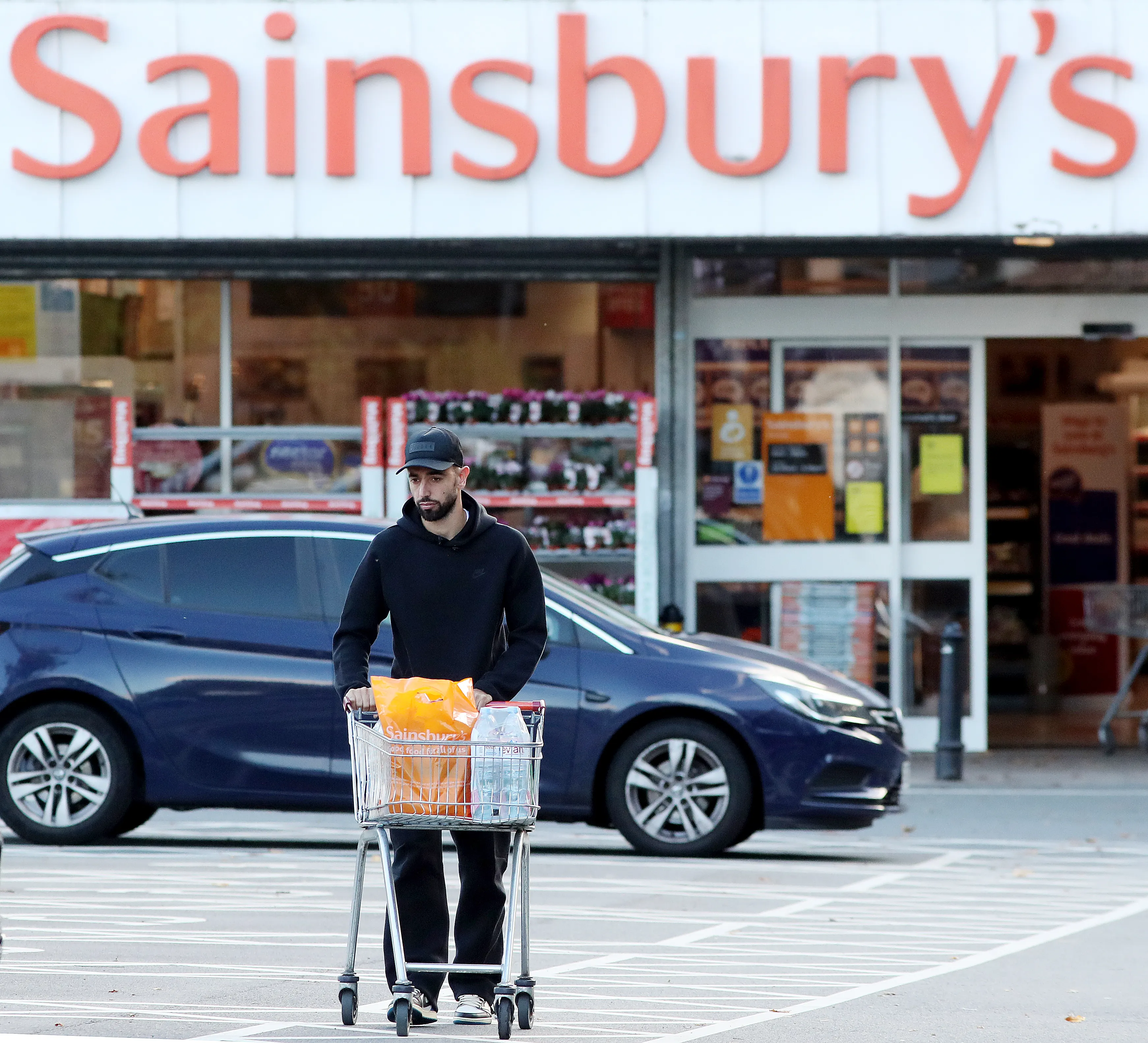 He picked up some shopping from a Sainsbury's in Cheshire