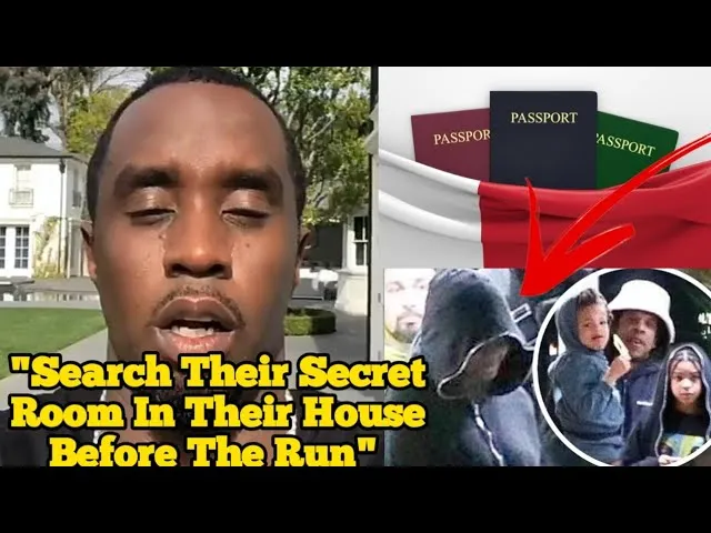 Jay-Z & His Family's Passport Sized After Diddy Reveals Hidden Room The Keep  Hum@n P@rts For Wealth - YouTube