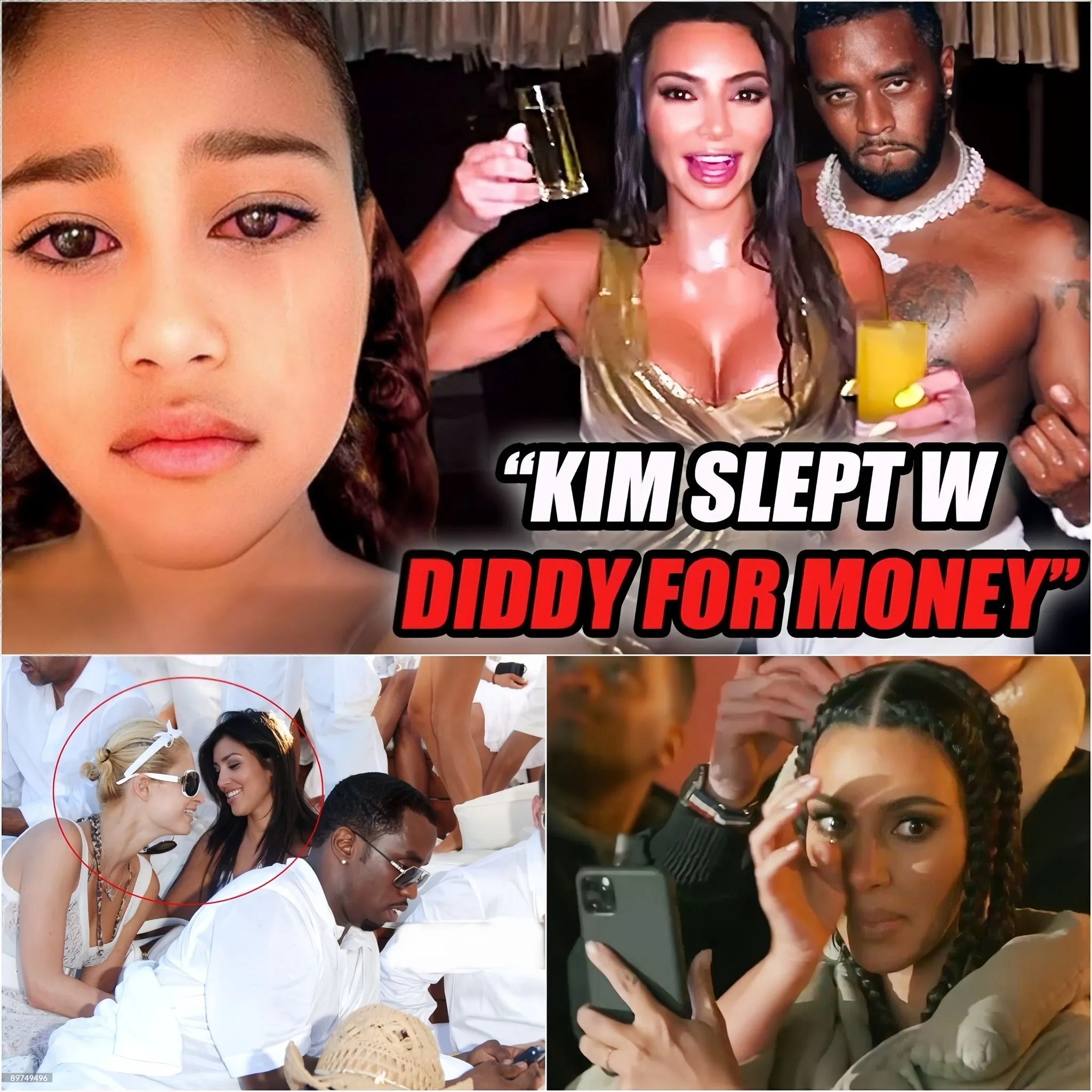 NOTÍCIAS CHOCANTES: North West revela como Kim Kardashian dormiu com Diddy por US$ 100 milhões e traiu com Kanye West... História completa 👇