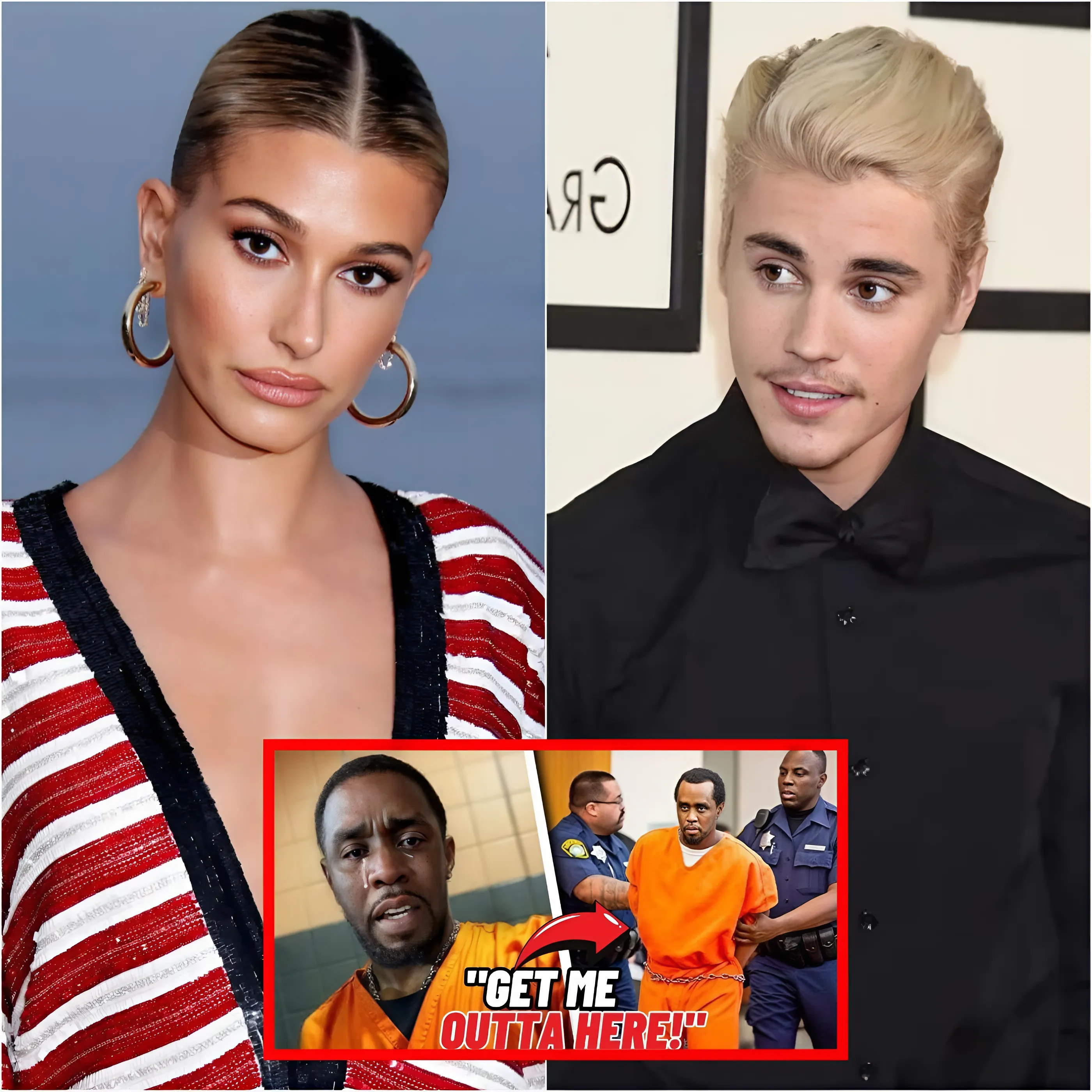 Hailey Bieber Drops Bombshell With Mysterious Throwback Photo Of Justin Amid Diddy’S Shocking Arrest!