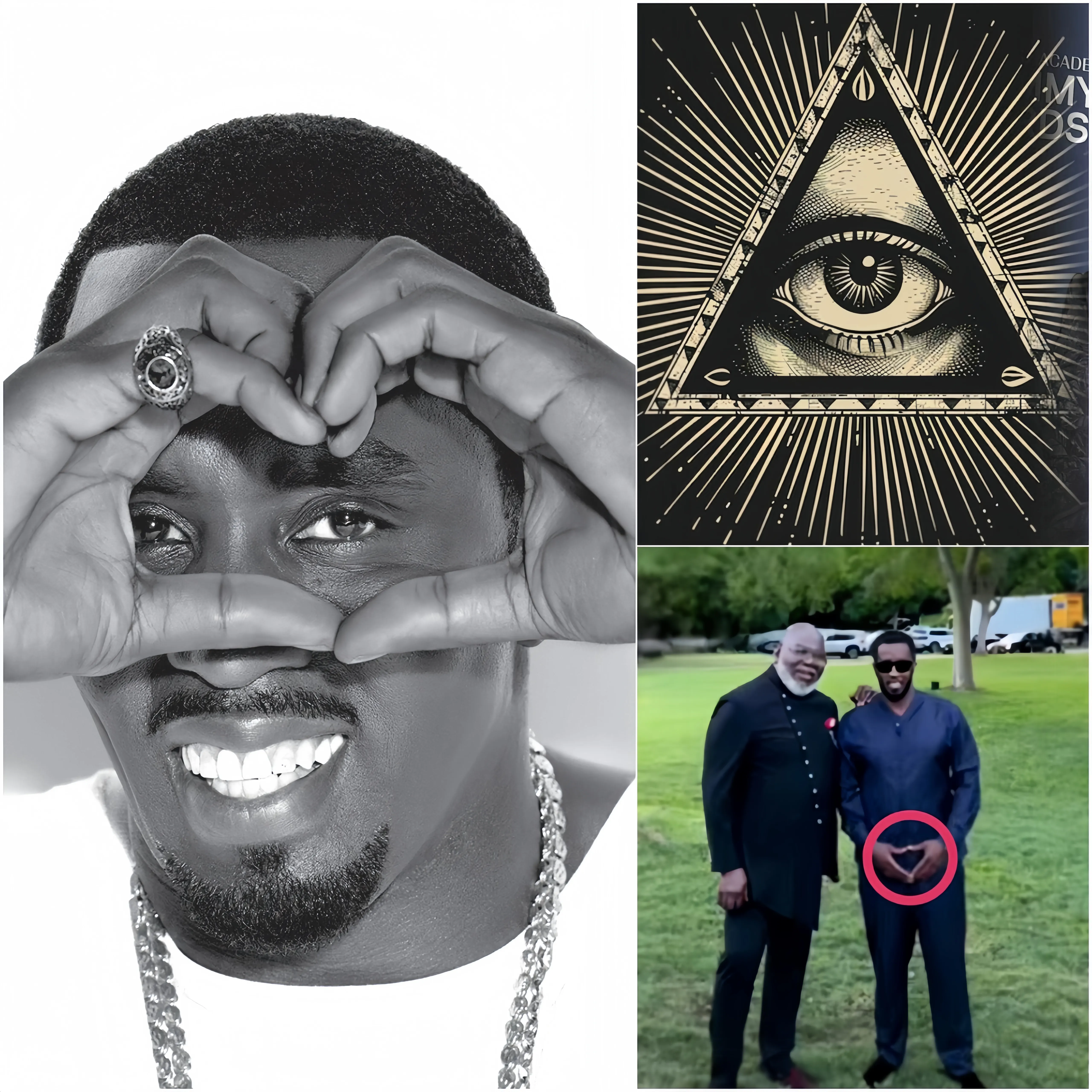 The Nytimes: Proof Diddy Is Backed By The Illuminati, There Is An Illuminati Symbol On The Wall In The Basement Of His House