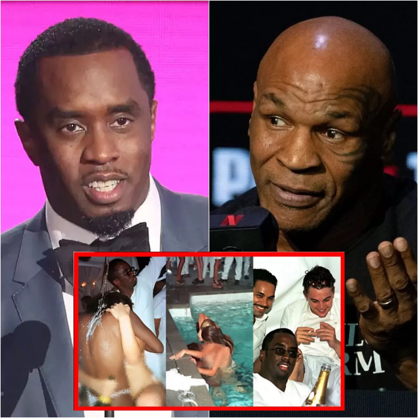 “Caos En Hollywood”: Celebrities, Including Mike Tyson, Speak Out About Abuse And Release Full Video Of Famous “White Party” | M