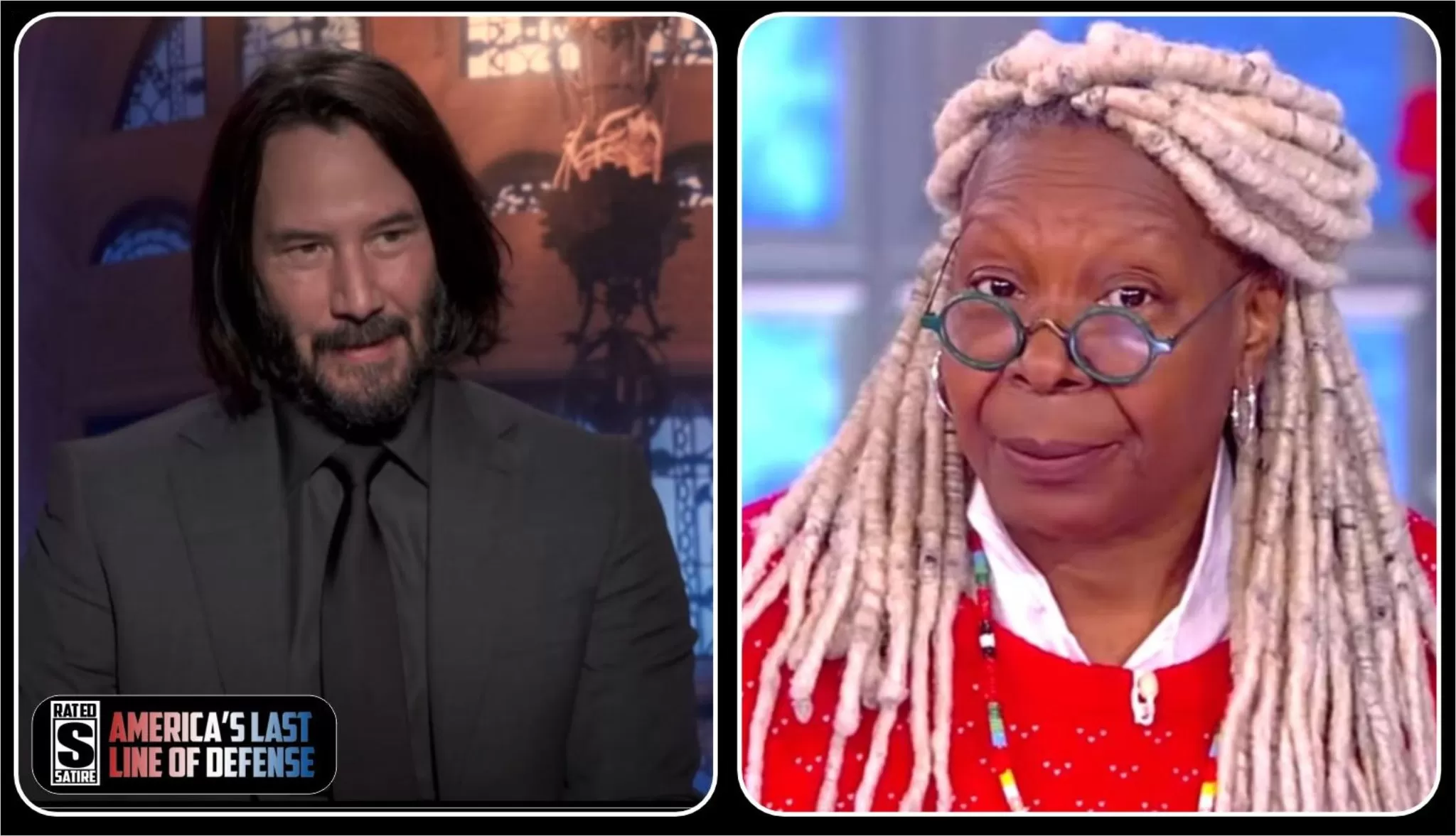 Keanu Reeves Recusa Apresentar O Prêmio De Conquista Vitalícia De Whoopi Goldberg: “Ela Não É Uma Boa Pessoa” -A.S