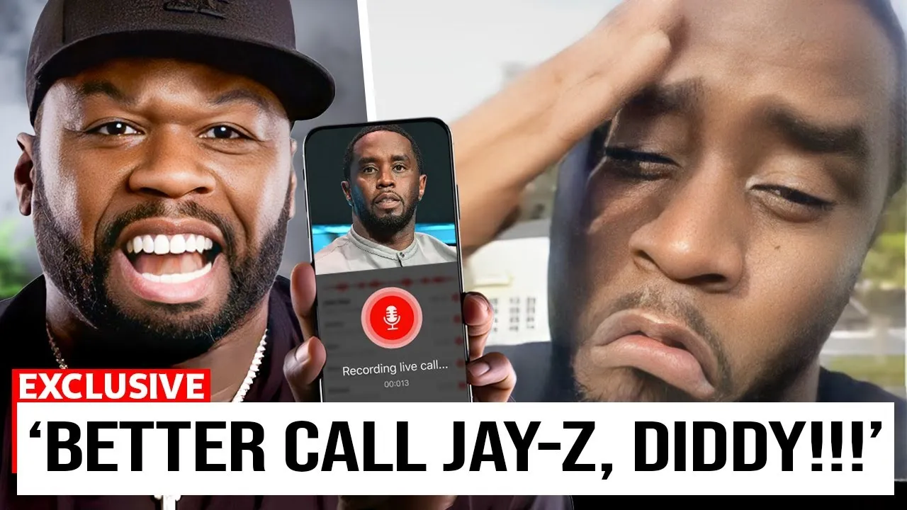 50 Cent LEAKS Diddy's Phone Call BEGGING To HELP Him Escape Jail - YouTube