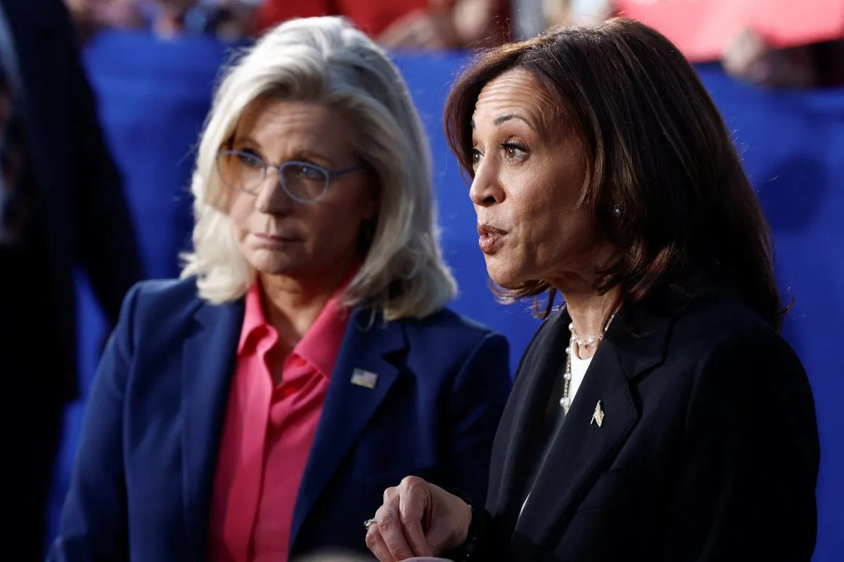 Breaking: Kamala Harris Snaps And Shouts At Liz Cheney As Voters Flee Rally Early After Being Labeled “Radical”