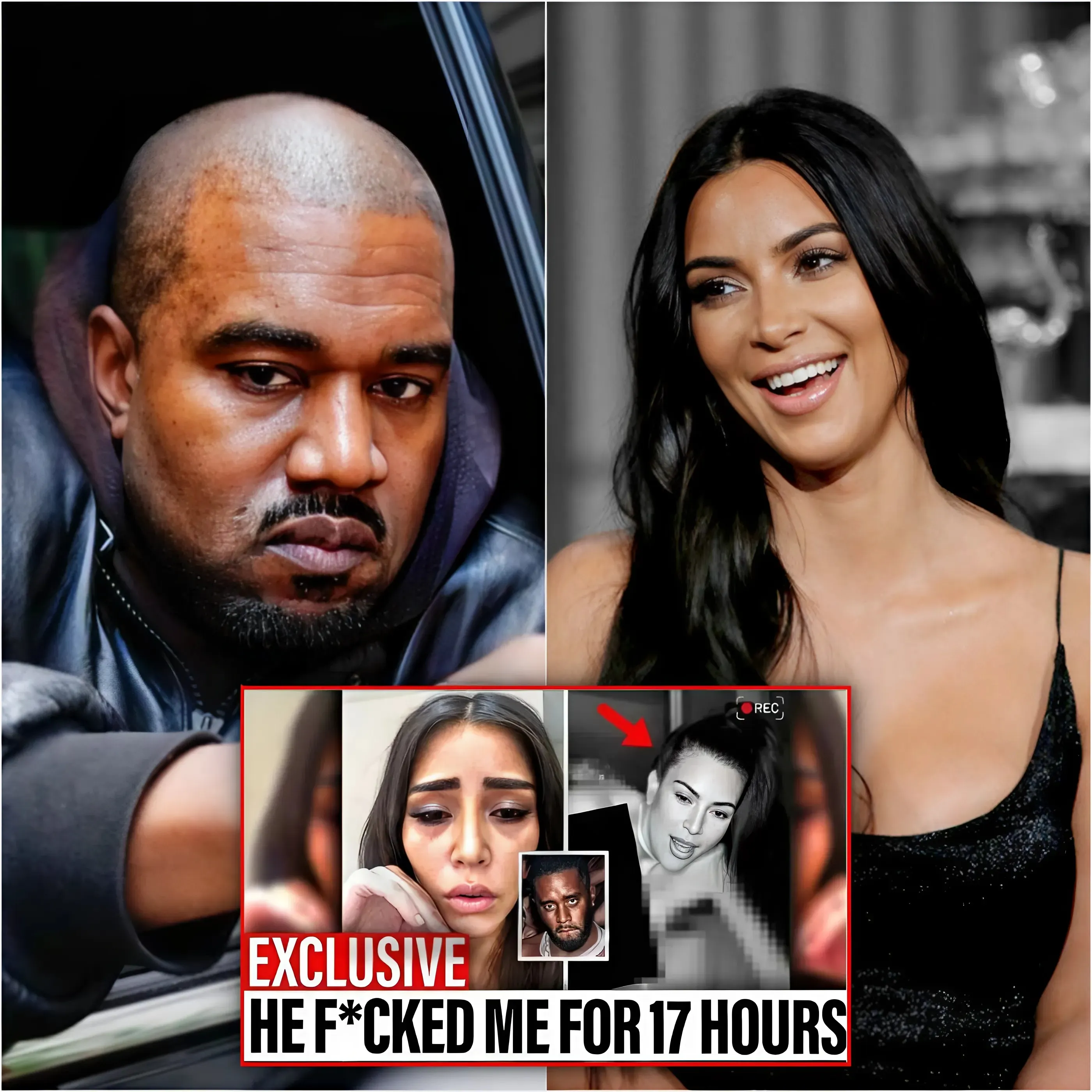 Kanye West Leaks Video Of Kim Kardashian Being The Vip Worker At Diddy’S Secret Parties – Vc