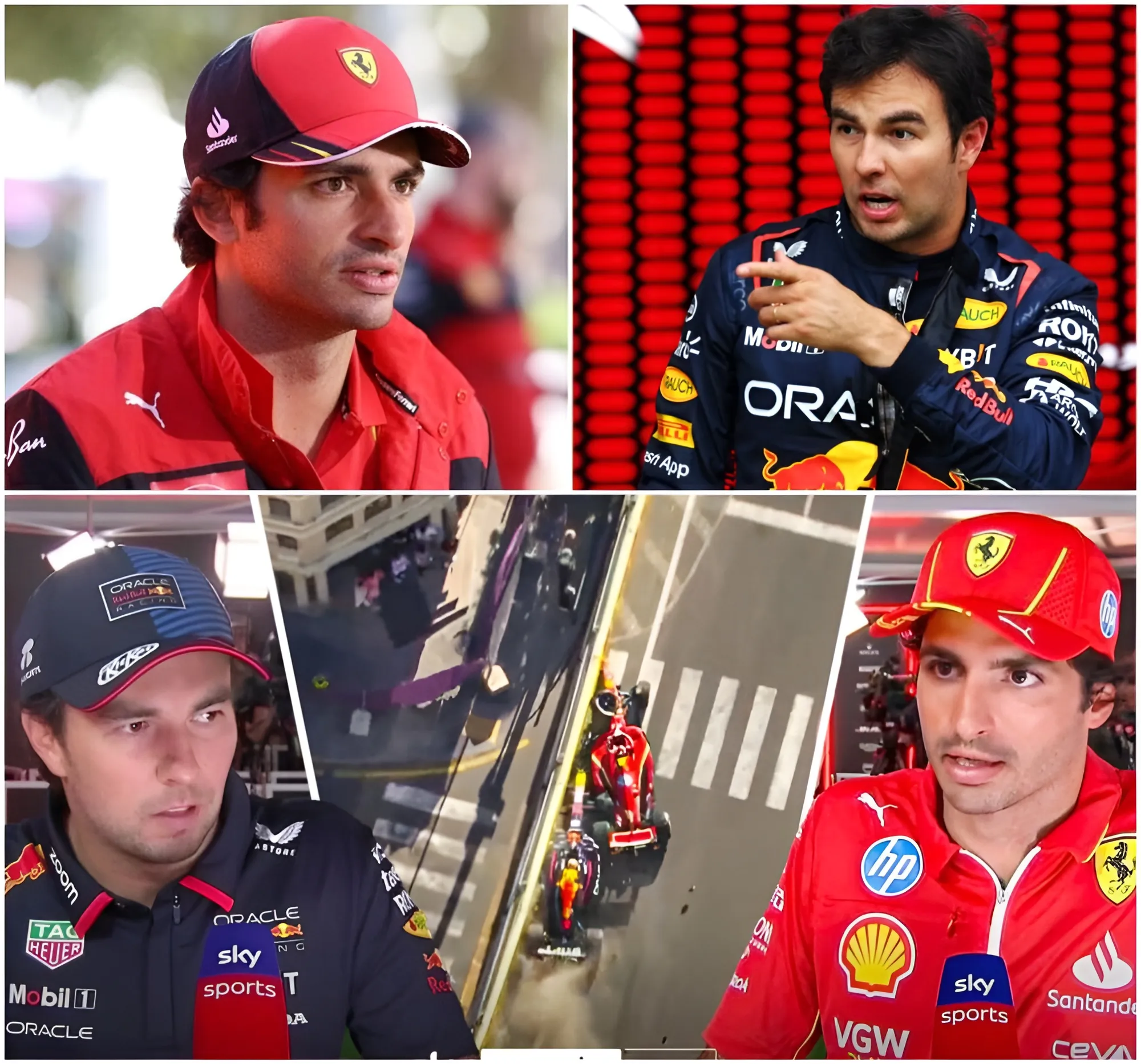 Fia Launches Investigation Into Sergio Pérez’S Furious Outburst At Carlos Sainz On Radio After Singapore Gp