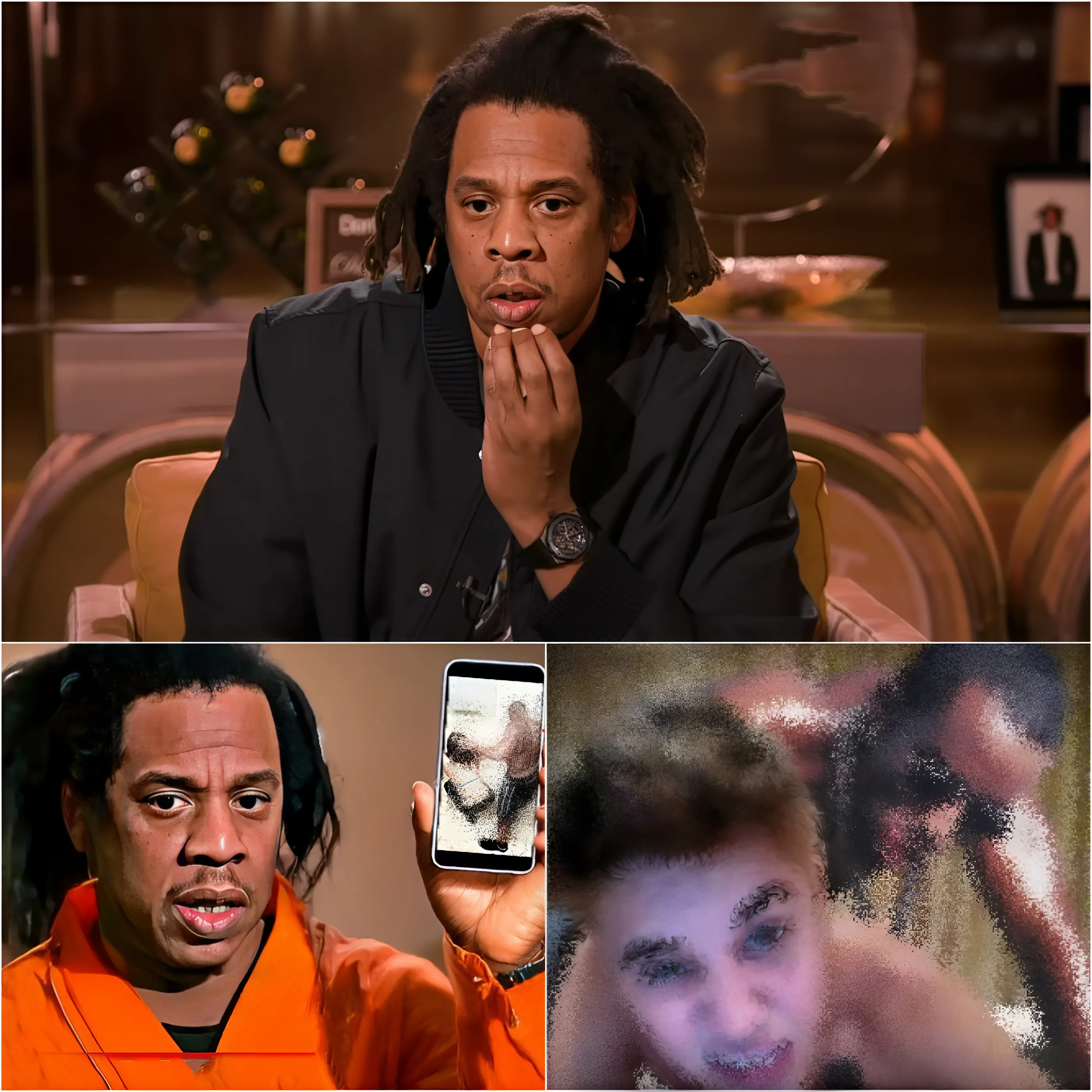 Jay Z Dejó A Un Lado Su Miedo Y Finalmente Se Pronunció Para Denunciar Las Cosas Malas Que Diddy Le Hizo A Justin Y A Las Estrellas De Hollywood.Anhtruc.