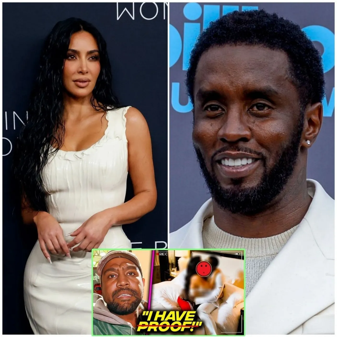 Kanye West Reveals How Kim Kardashian Was Diddy’S Main Freak-0Ff Worker.