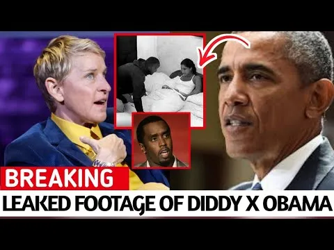 Ellen Degeneres Has Leaked Disturbing Footage Of Diddy Allegedly @Ss@Ult!Ng Her Daughter, Leaving Former President Barack 0B@M@ Devastated. Baobao