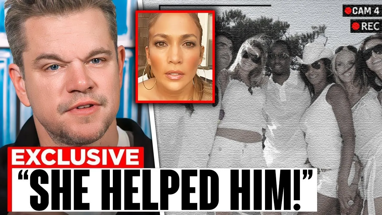 ¡Bomba! Matt Damon Expone La Conexión De Jennifer Lopez Con Los Negocios De Diddy.