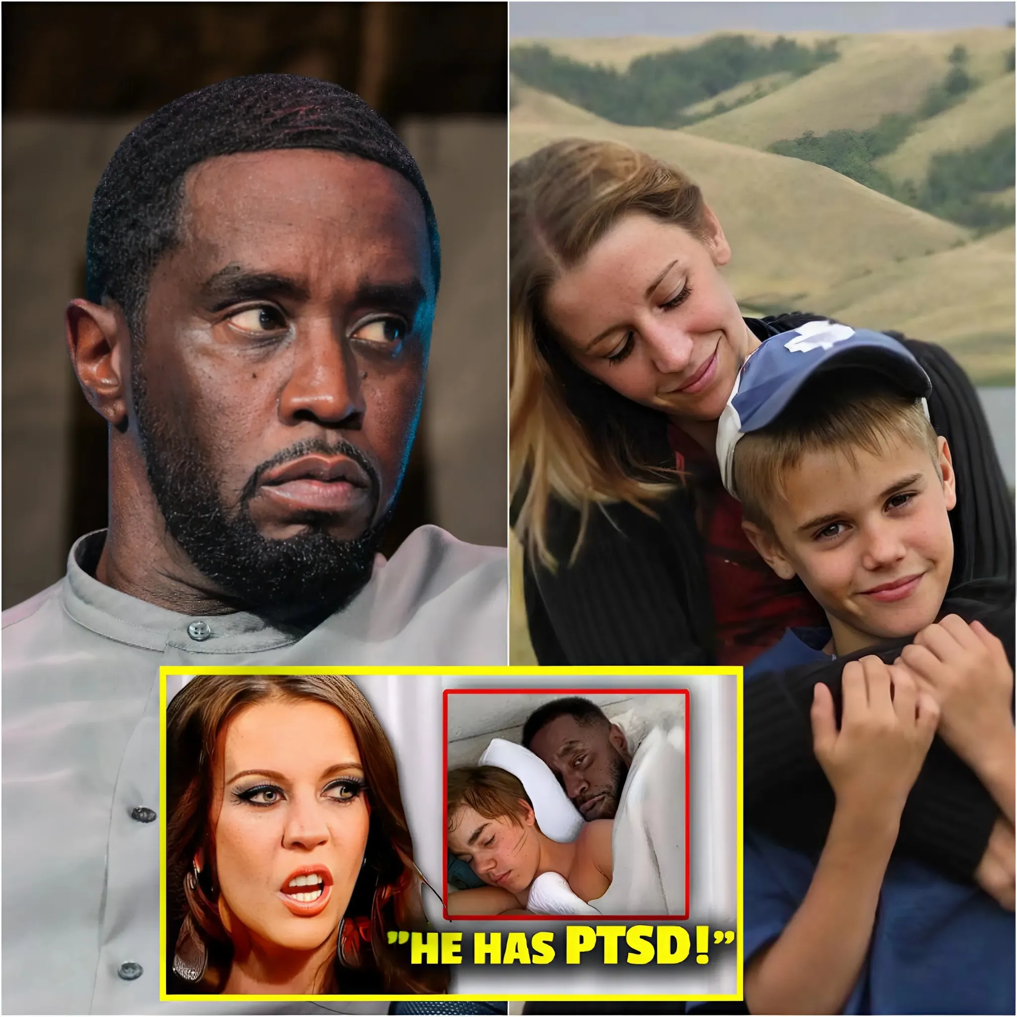 7 Minutes Ago: Justin Bieber's Mother Officially Confronts Diddy, Posts Shocking Video About What Diddy And Usher Did To Her Son When He Was 15 (Video).