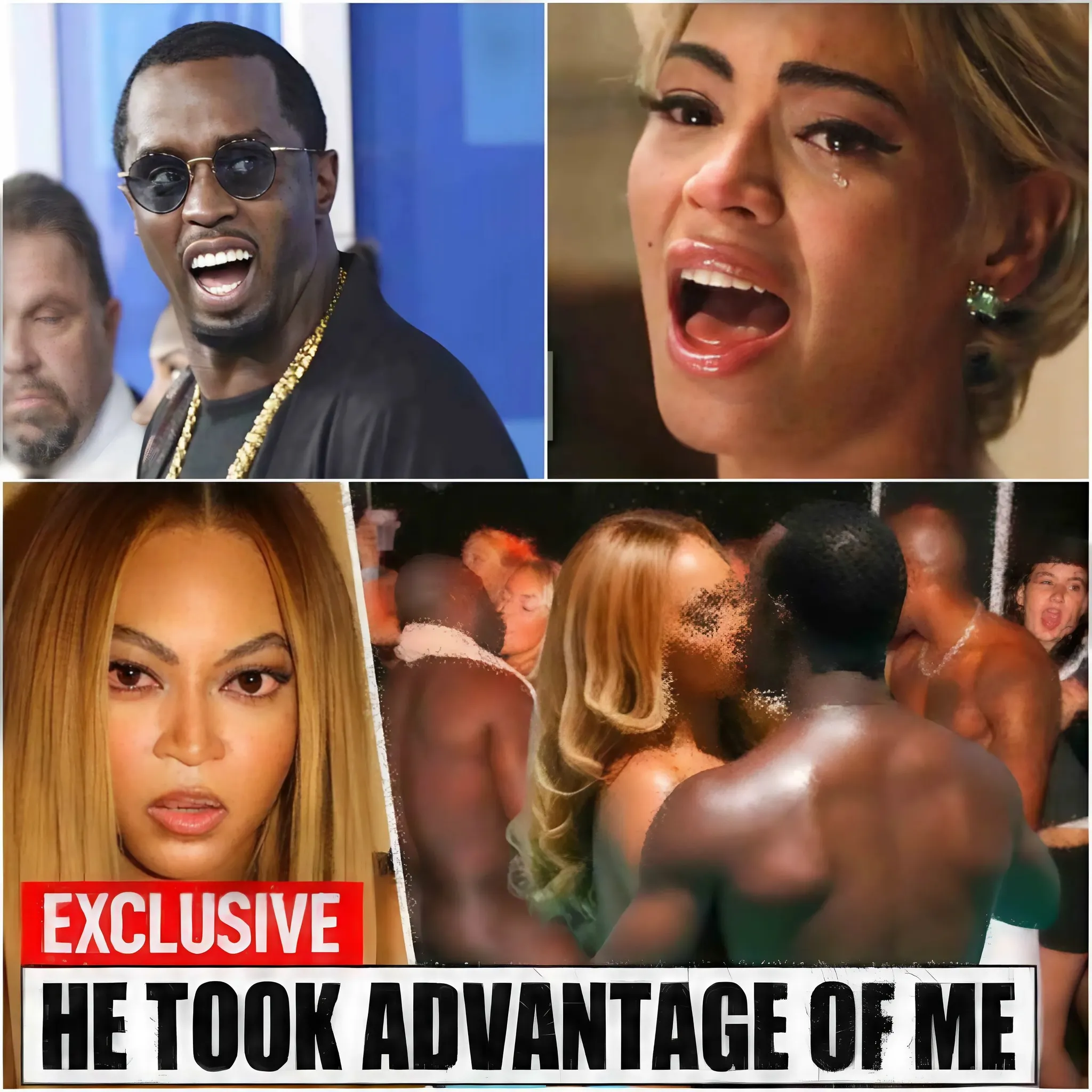 🔊 Nouvelles Choquantes !! Beyoncé A Pleuré, Dévastée Après Que Des Photos Choquantes De Fête Aient Fuité Par Diddy : “Il M’A Forcée !” – La Vérité Derrière Le Scandale Révélée !