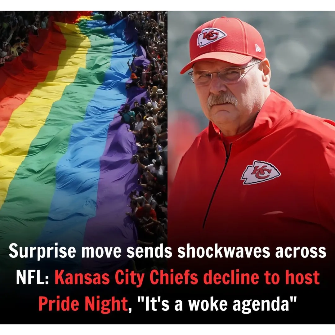 Surprise move sends shockwaves across NFL: Kansas City Chiefs decline to host Pride Night, “It’s a woke agenda”