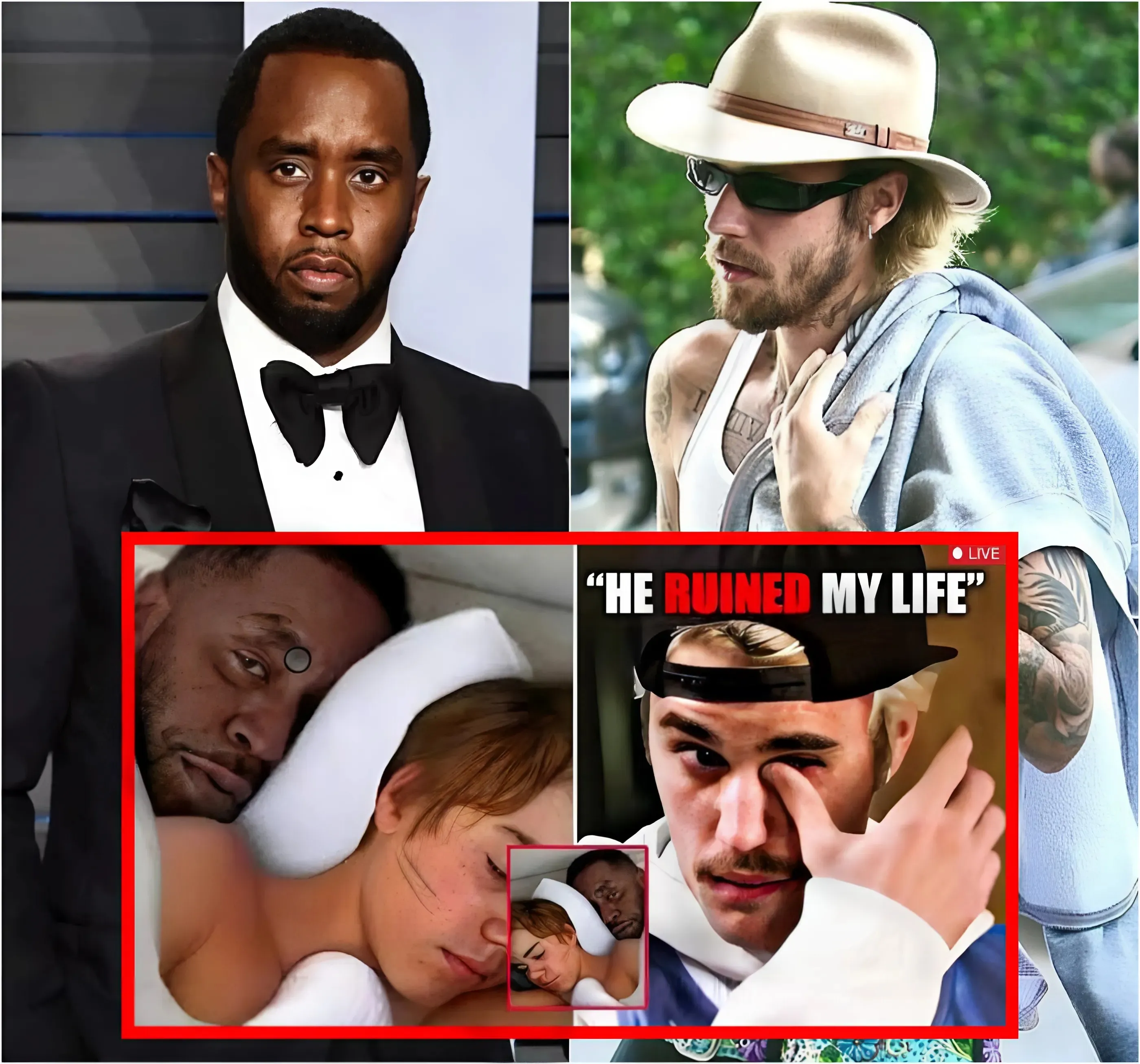 1 Min Ago: Justin Bieber In Tears & Finally Exposes How P. Diddy Ruined Him! – Vc