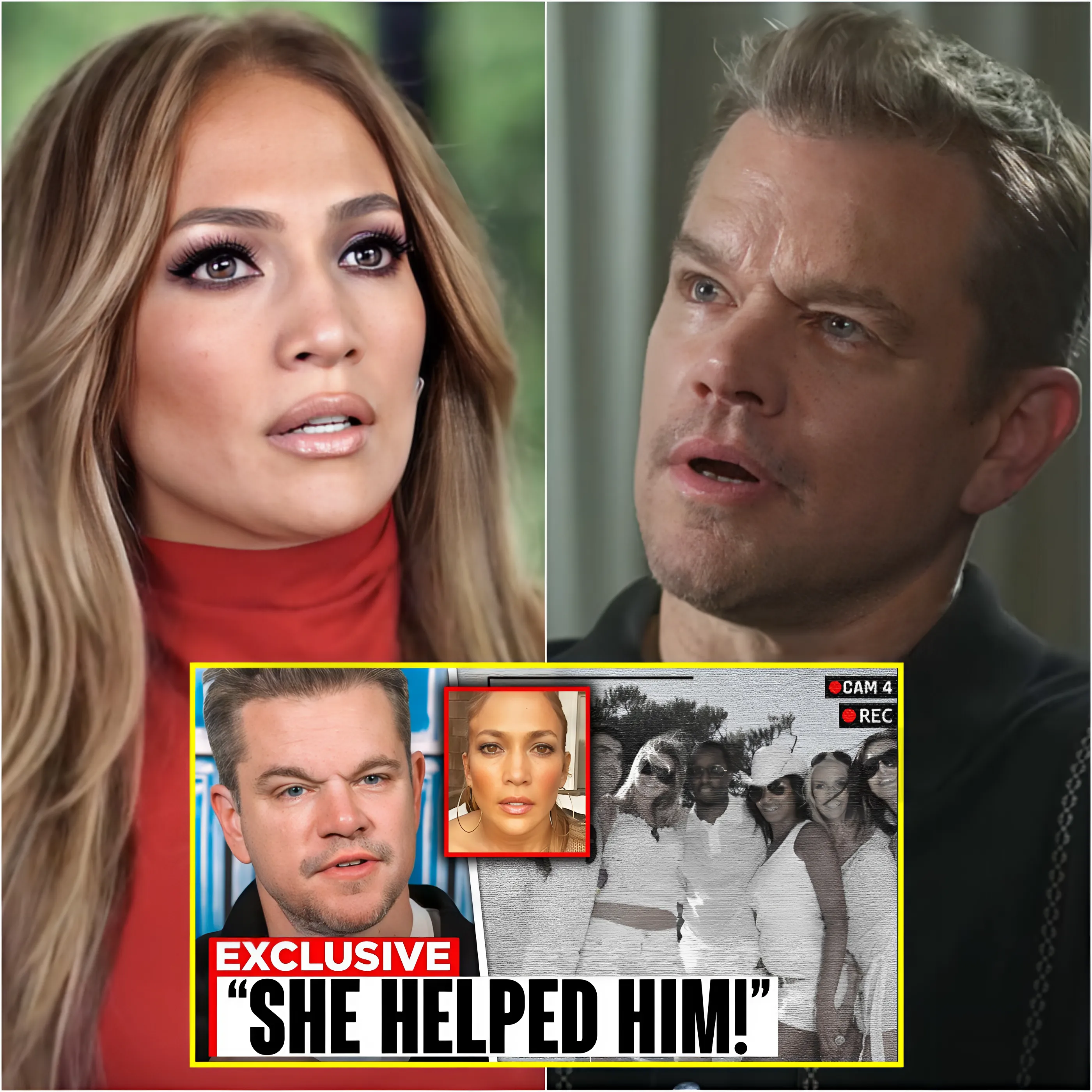 Matt Damon Fuite La Preuve Que Jennifer Lopez Recrute Des Travailleurs Pour Diddy