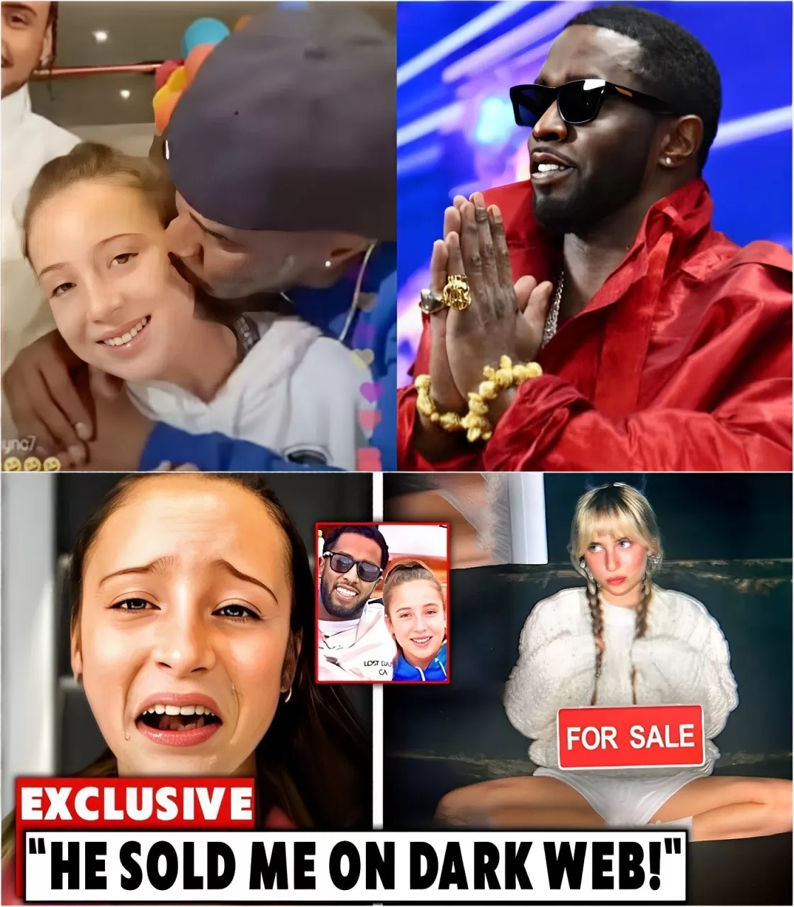 “We All Have To Be Silent” Diddy’S Adopted Daughter Breaks Down On Years Of Sh0Cking Family Secrets- Vc