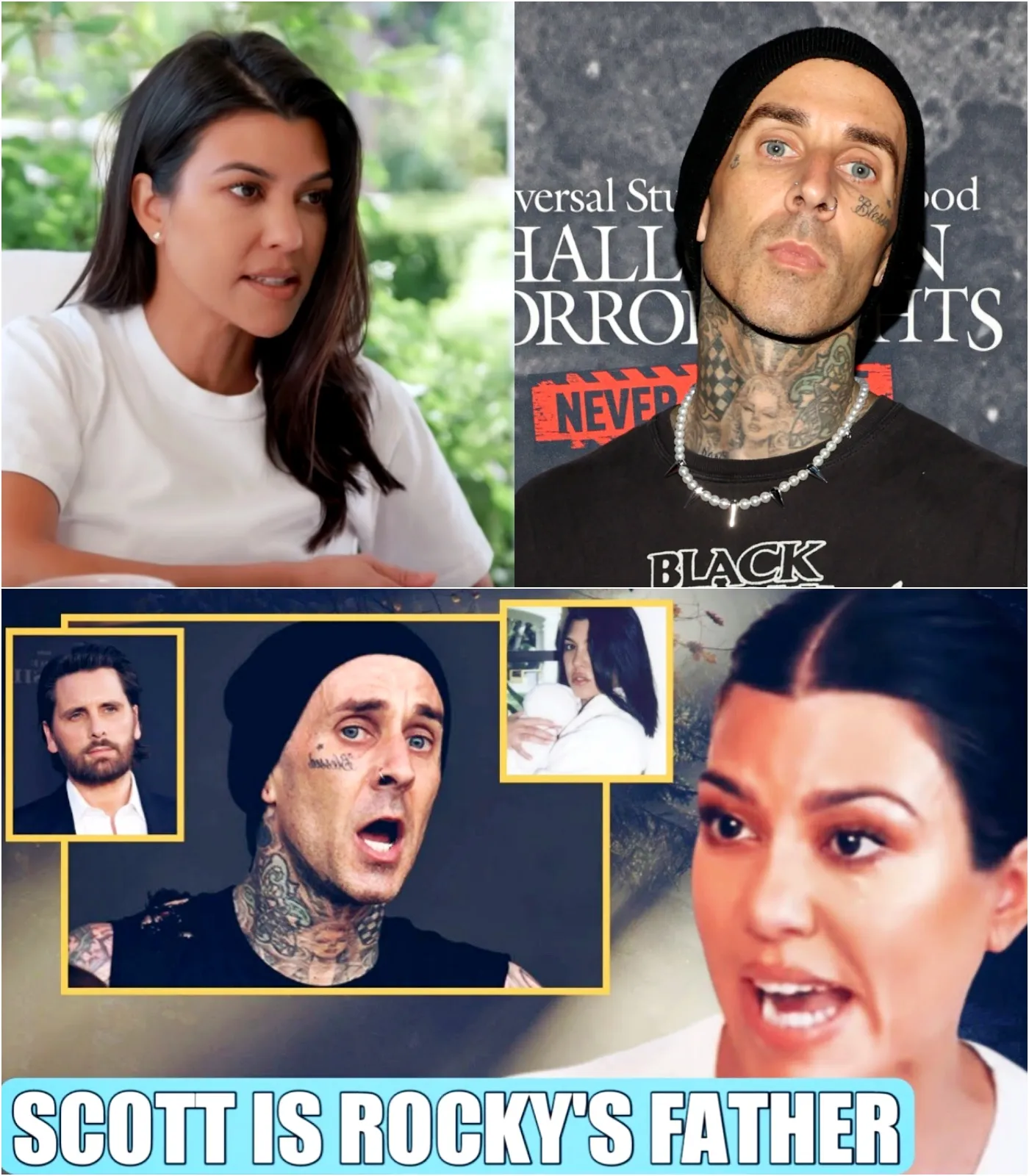 Breaking: Kourtney Kardashian Reveals Sh0Cking Reason Travis Barker Is The Worst Husband On Planet Earth