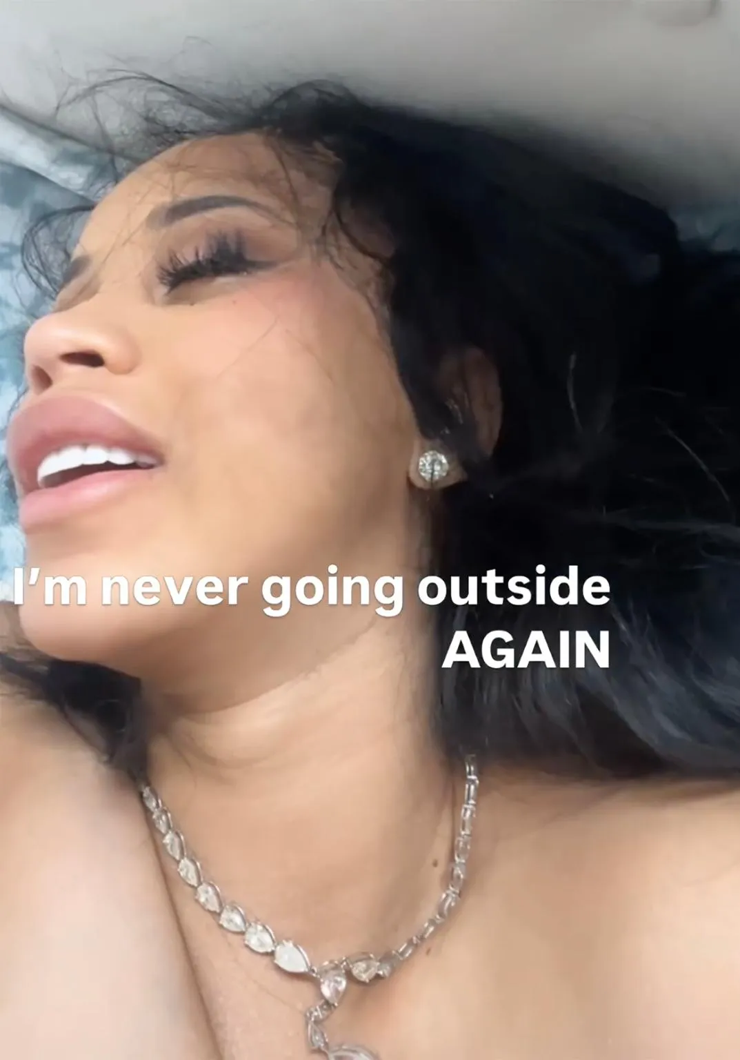 A Disheveled Cardi B Vows To “Never, Ever Drink Again” After A “Wild” 32Nd Birthday Party With Offset