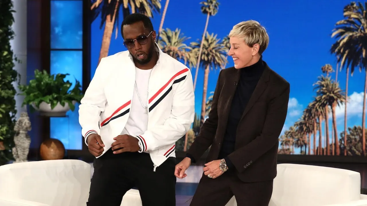 Ellen DeGeneres se asusta cuando se revelan imágenes de ella en el FREAK OFF de Diddy - YouTube