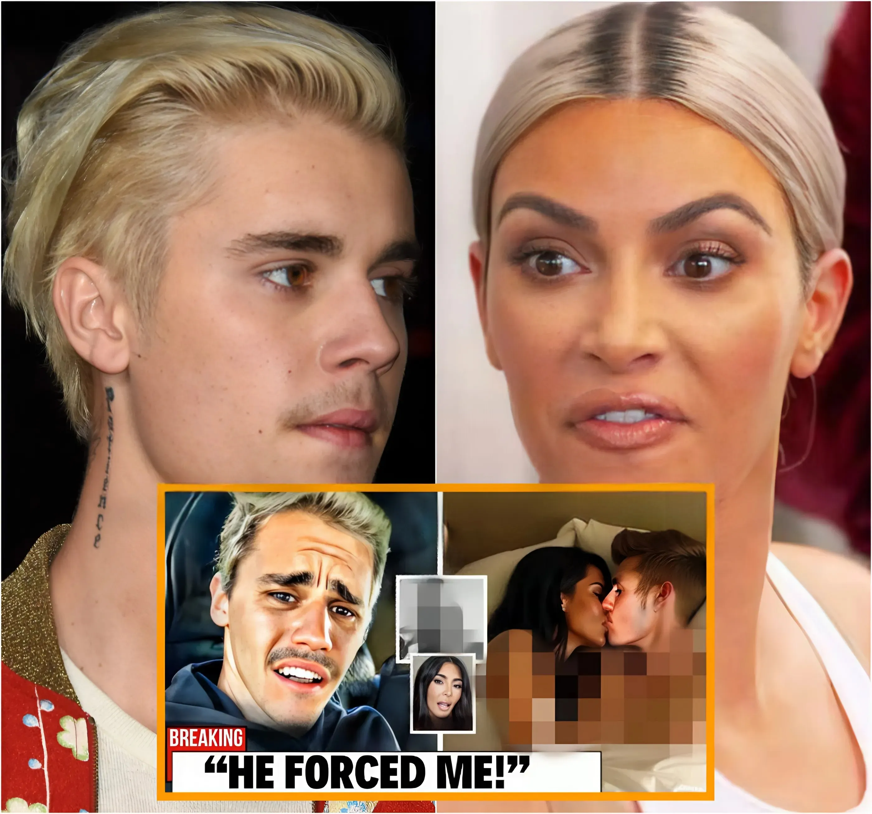 In Emotions Justin Bieber Drops Bombshell: Kim Kardashian’S Role In Diddy’S Parties Exposed!