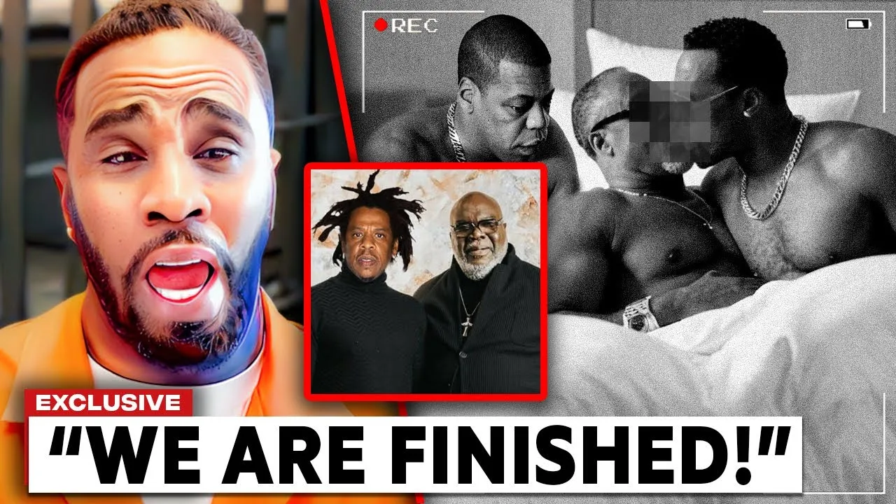 New Shocking Freak-0Ff Images Leak 0F Diddy, Jay-Z & Td Jakes.Baobao