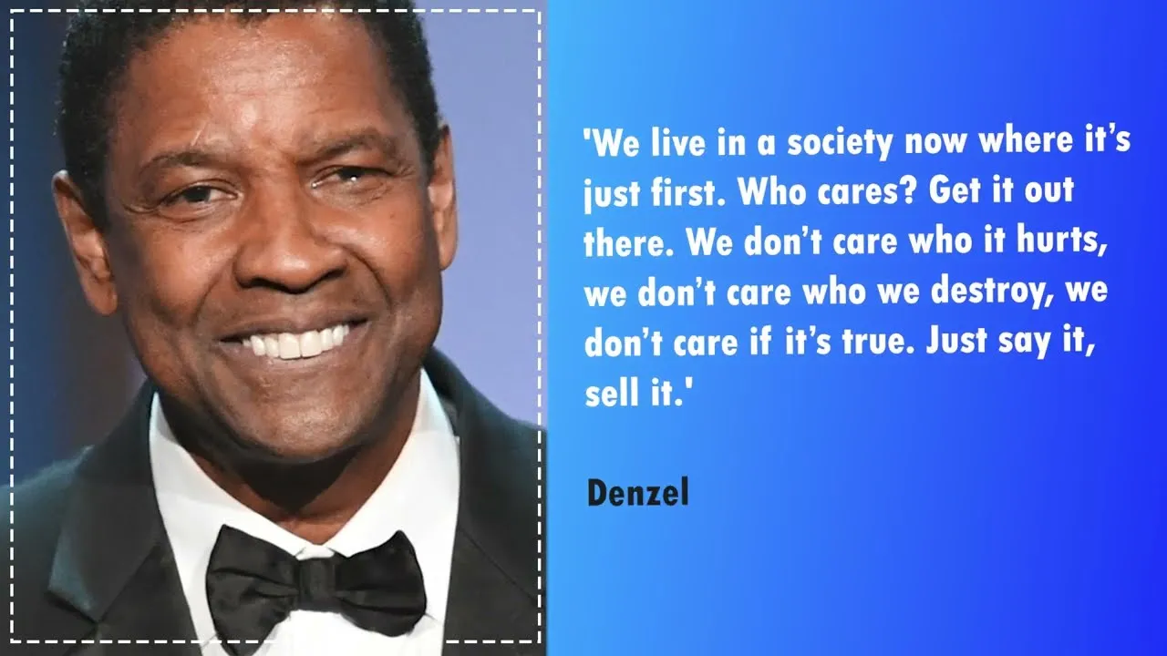 Denzel Washington Just Destroyed Woke Hollywood | They’Re Mad! .