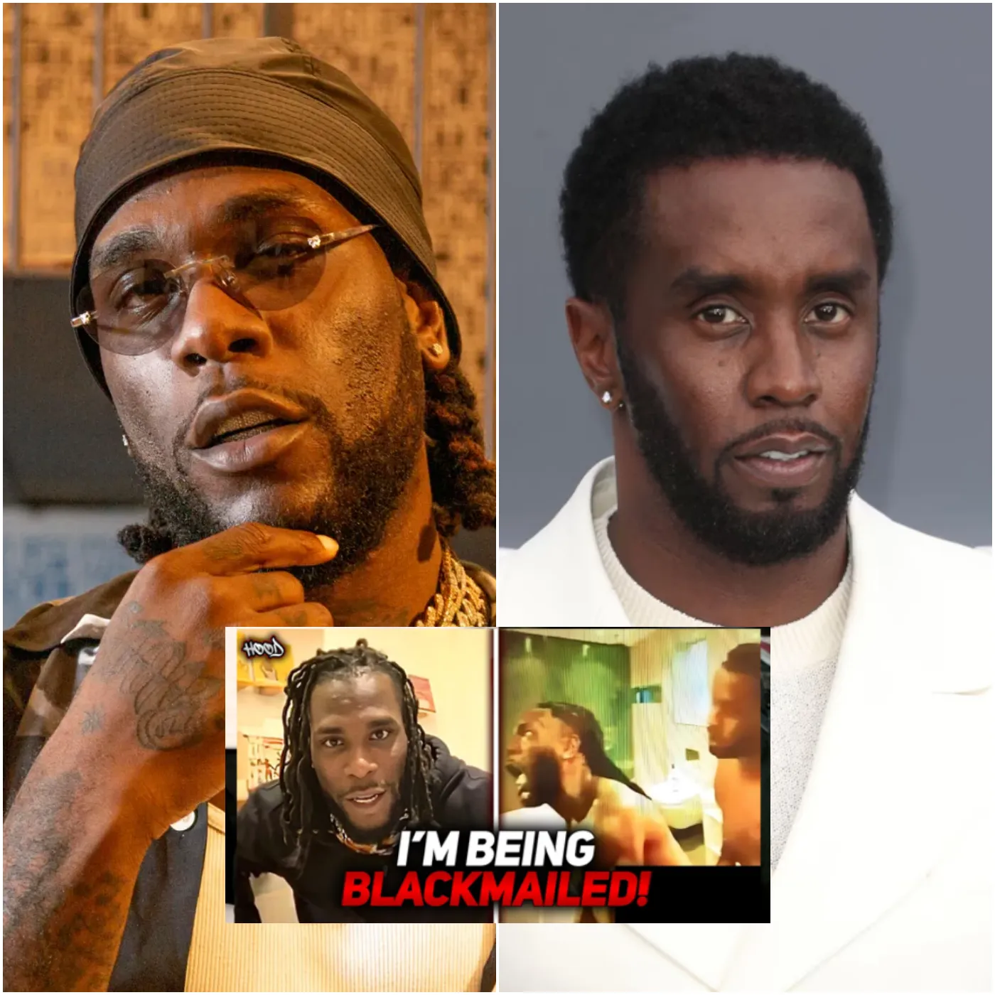 Burna Boy PANICS After His Diddy Tape Gets Leaked on Twitter: The Shocking Scandal Unfolds