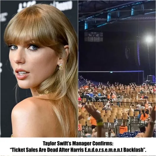 Breakings: Taylor Swift’S Manager Confirms: “Ticket Sales Are Dead After Harris E.N.D.O.R.S.E.M.E.N.T Backlash”.