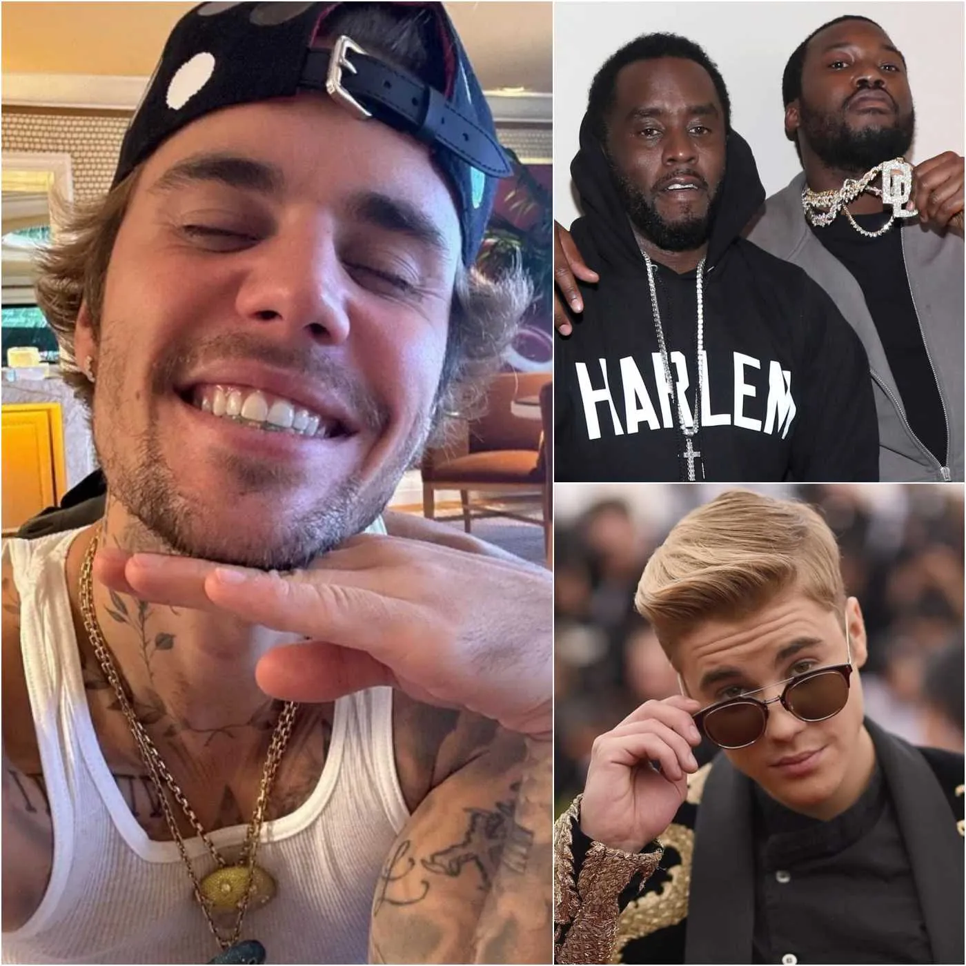 Shocking Revelation: Justin Bieber Admits To Intimate Encounters With Meek Mill And Diddy!.Tđ