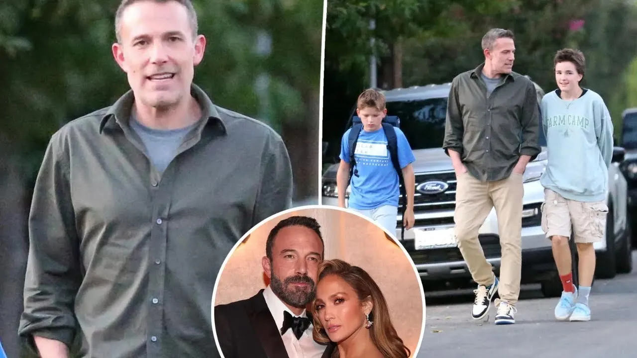 Ben Affleck Spotted Enjoying Family Time Amid Divorce from Jennifer Lopez -  YouTube