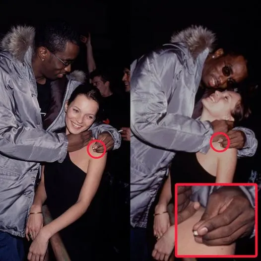 What Diddy Has In His Hand While Grabbing Kate Moss: The Truth Will Shock You!!!