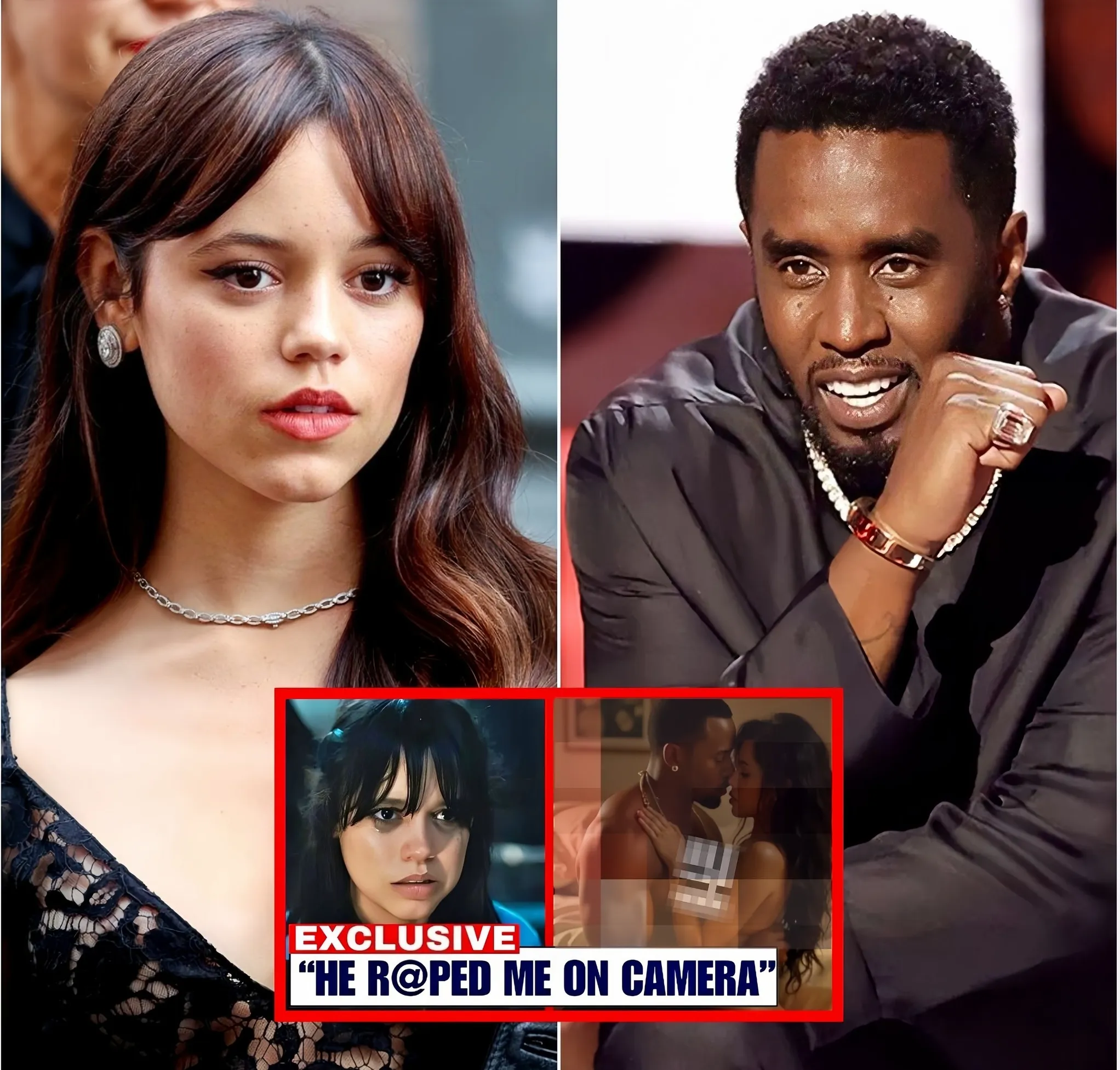 GRANDES TENSIONS : L'aventure scandaleuse de Diddy avec Jenna Ortega découverte dans un drame de 120 millions de dollars !