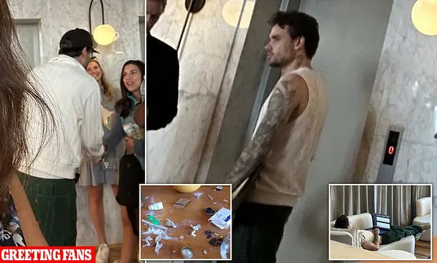 Wild' Liam Payne was seen arguing with mystery woman about money in hotel lobby just hours before falling to his death from balcony | Daily Mail Online