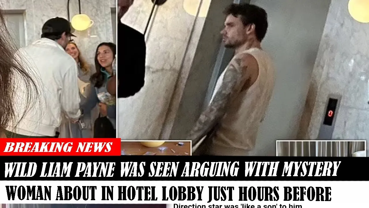 Wild Liam Payne Was Seen Arguing With Mystery Woman About In Hotel Lobby Just Hours Before - YouTube