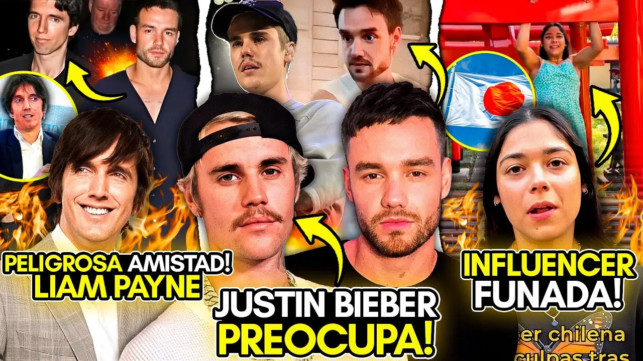 LIAM PAYNE y JUSTIN BIEBER PREOCUPAN! PELIGROSAS amistades! Nuevas Revelaciones! INFLUENCERS funadas - YouTube