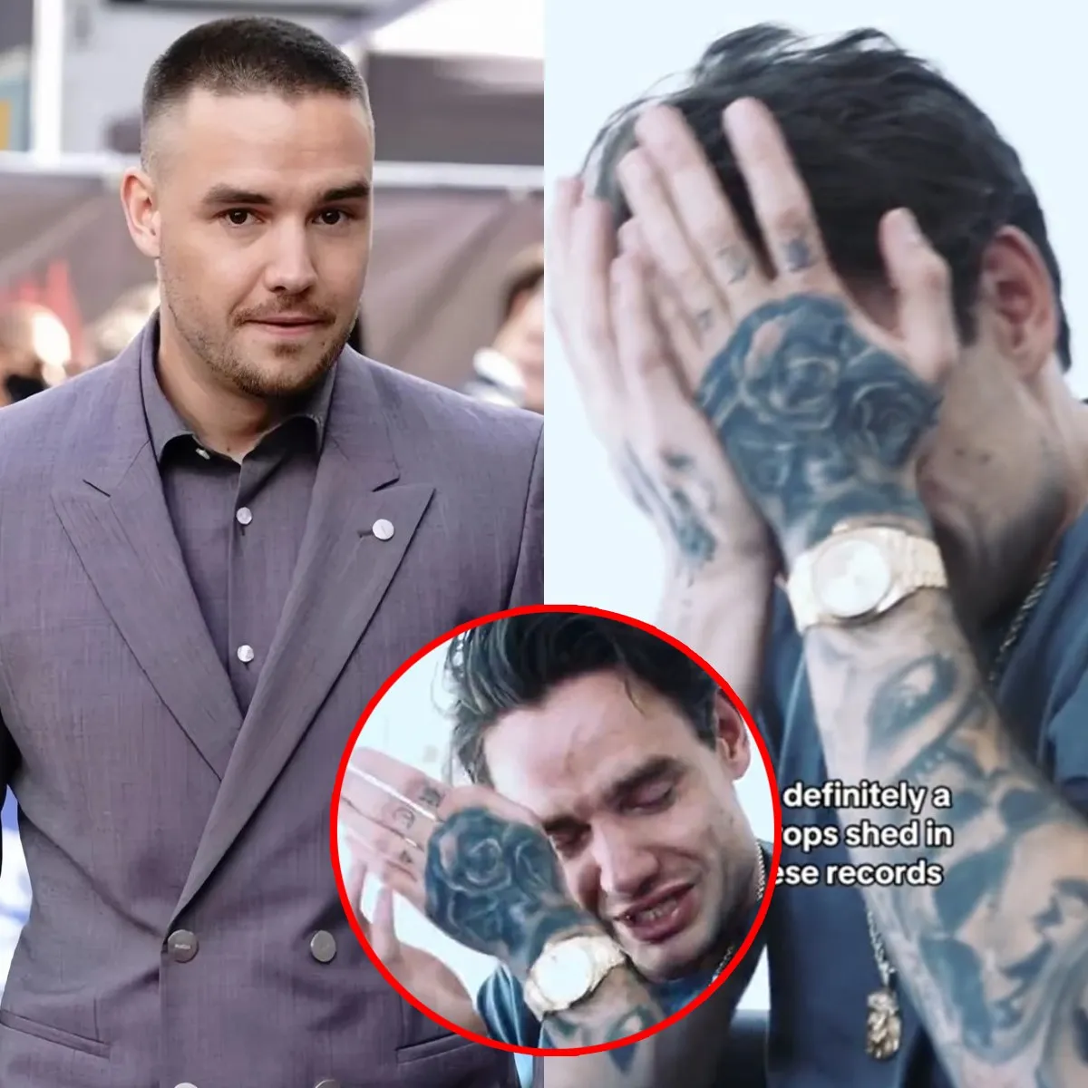 Fans Shocking Video Of Liam Payne Crying In Sadness While Recording New Song, Raising Suspicions That He Was Pressured By Some Force Behind... Full story below