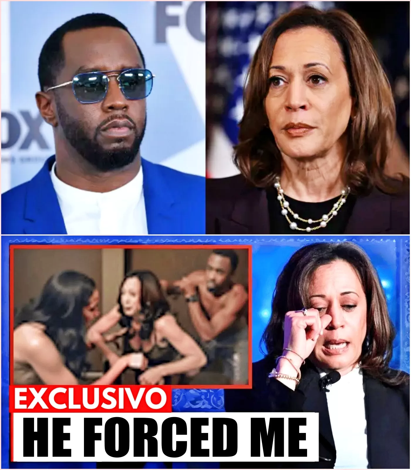 The Shocking Fbi Discovery About Kamala Harris And Diddy That Changes Everything (New Images)