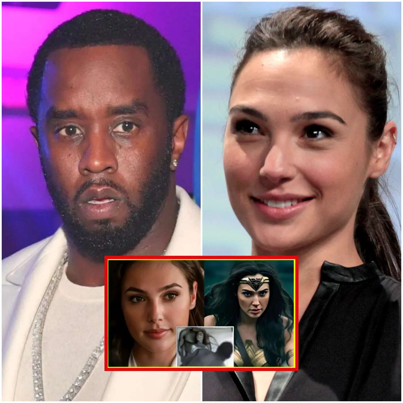 Gal Gadot causes a stir by admitting that she "SWAPPED" her body with Diddy and several men to get the role of Wonder Woman.