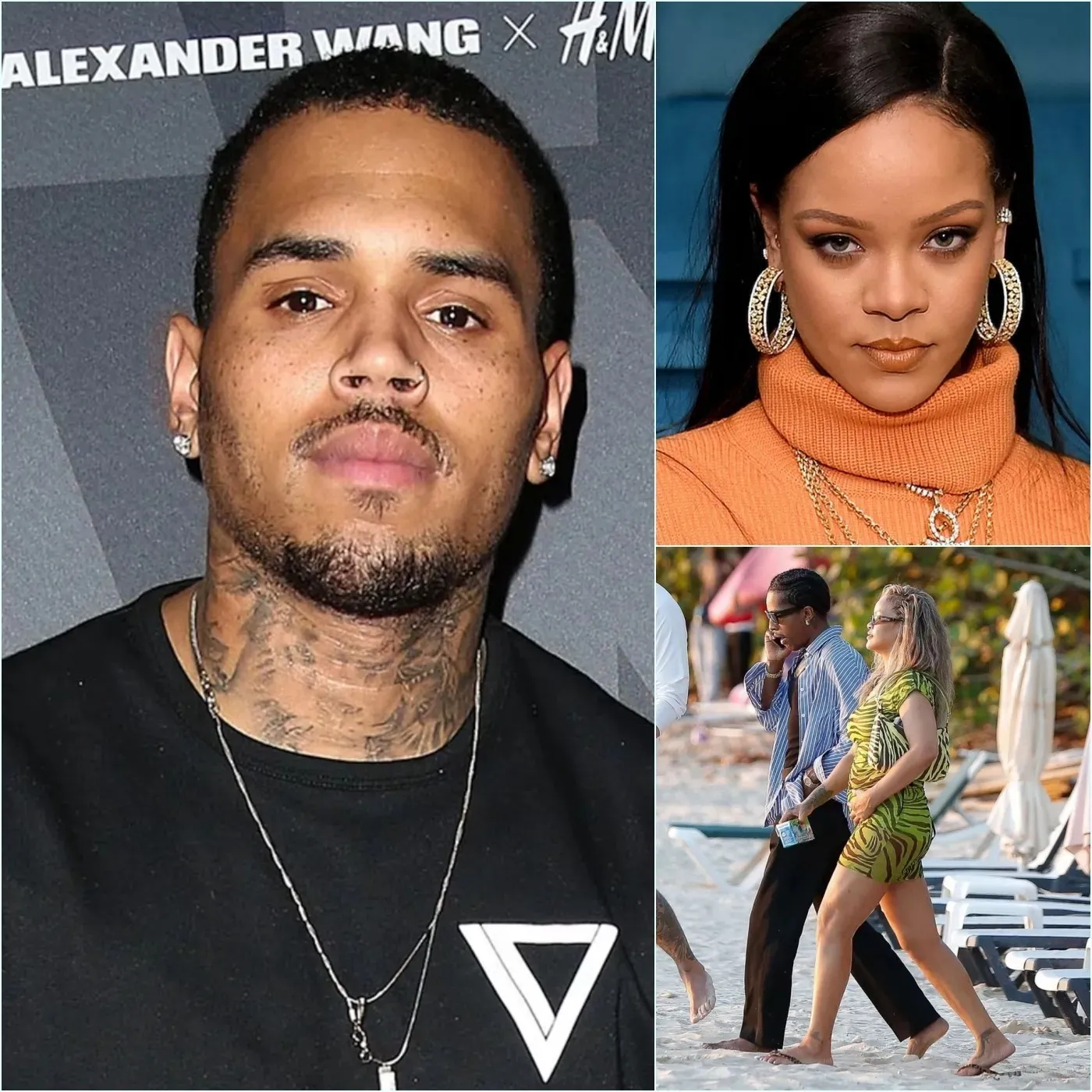 "Chris Brown se confie sur son passé avec Rihanna : 'Elle m'a fait la même chose, donc j'ai réagi.'"