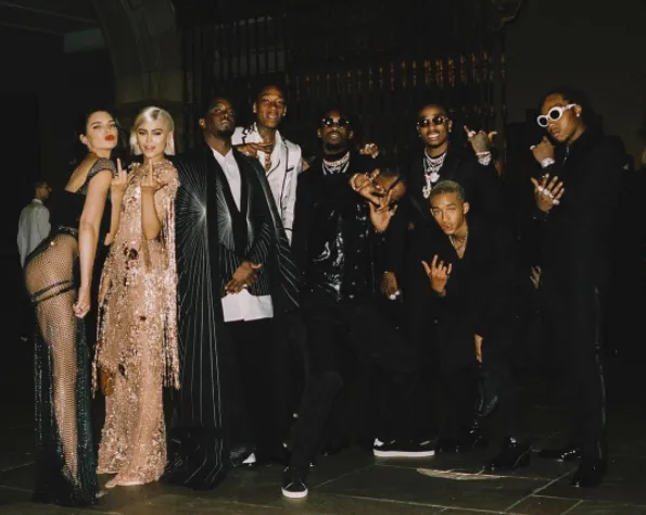 P. Diddy cropped Kendall and Kylie Jenner out of his Met Gala Instagram - Vogue Australia