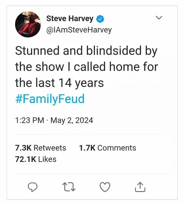 Un anuncio falso de Facebook que condujo a una estafa afirmó que Steve Harvey fue expulsado abruptamente de Family Feud y fue despedido por hacer comentarios al aire en una entrevista con Oprah Winfrey sobre un producto supuestamente hecho para tratar la disfunción eréctil llamado Canna Labs CBD Gummies.