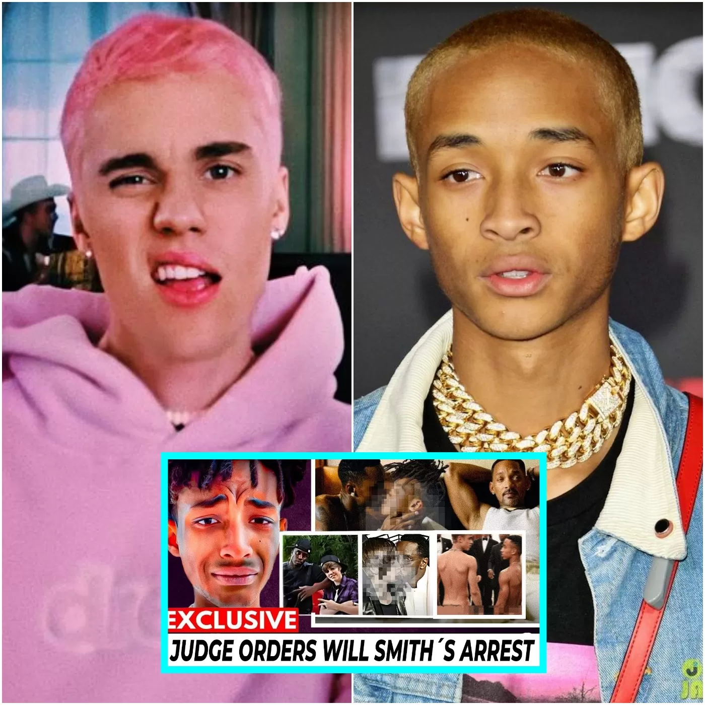 Terrifying! Jaden Smith Shocks Everyone Leaked Thr3Esome Videos Of Him Justin Bieber And Diddy