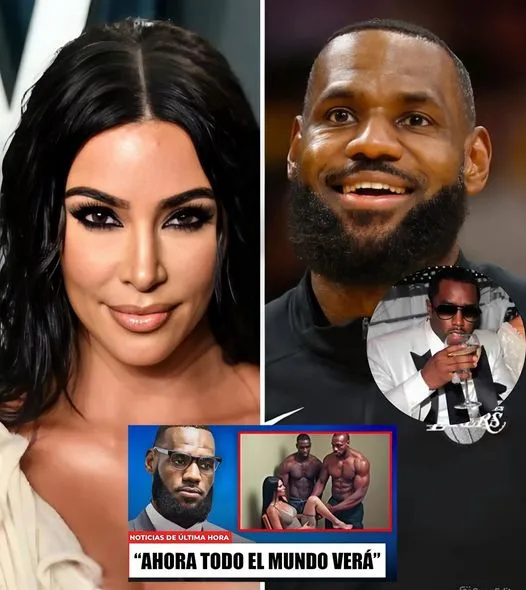 The new images from Diddy's party with Kim Kardashian and LeBron James change everything...