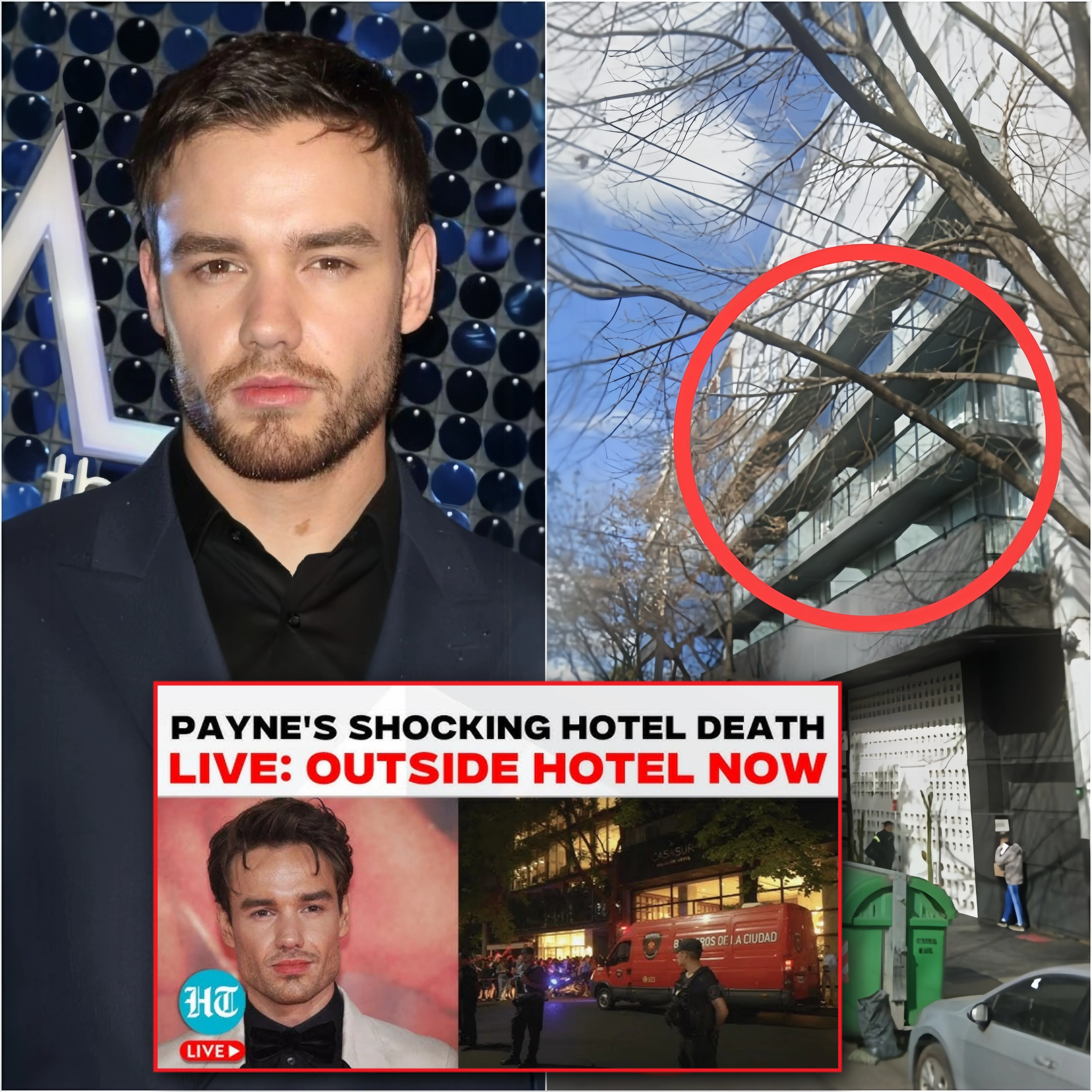 The Moment Liam Payne (One Direction) Fell From A Hotel Balcony Was Captured By A Surveillance Camera…👇👇👇