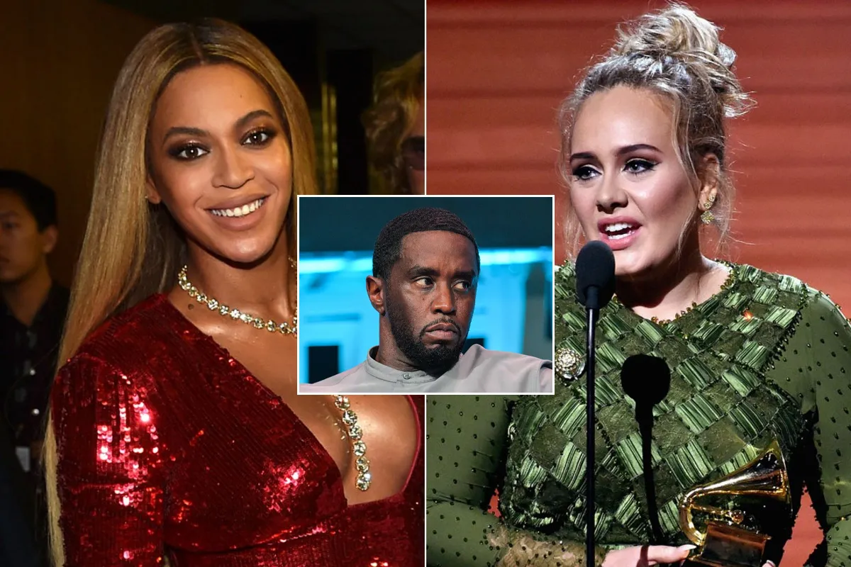 “Truth Revealed: Adele Shares Terrifying Moment When Beyoncé Threatened To Hand Her Over To Diddy—Leading To A Heartfelt Grammy Speech… Then The Unthinkable Happened”