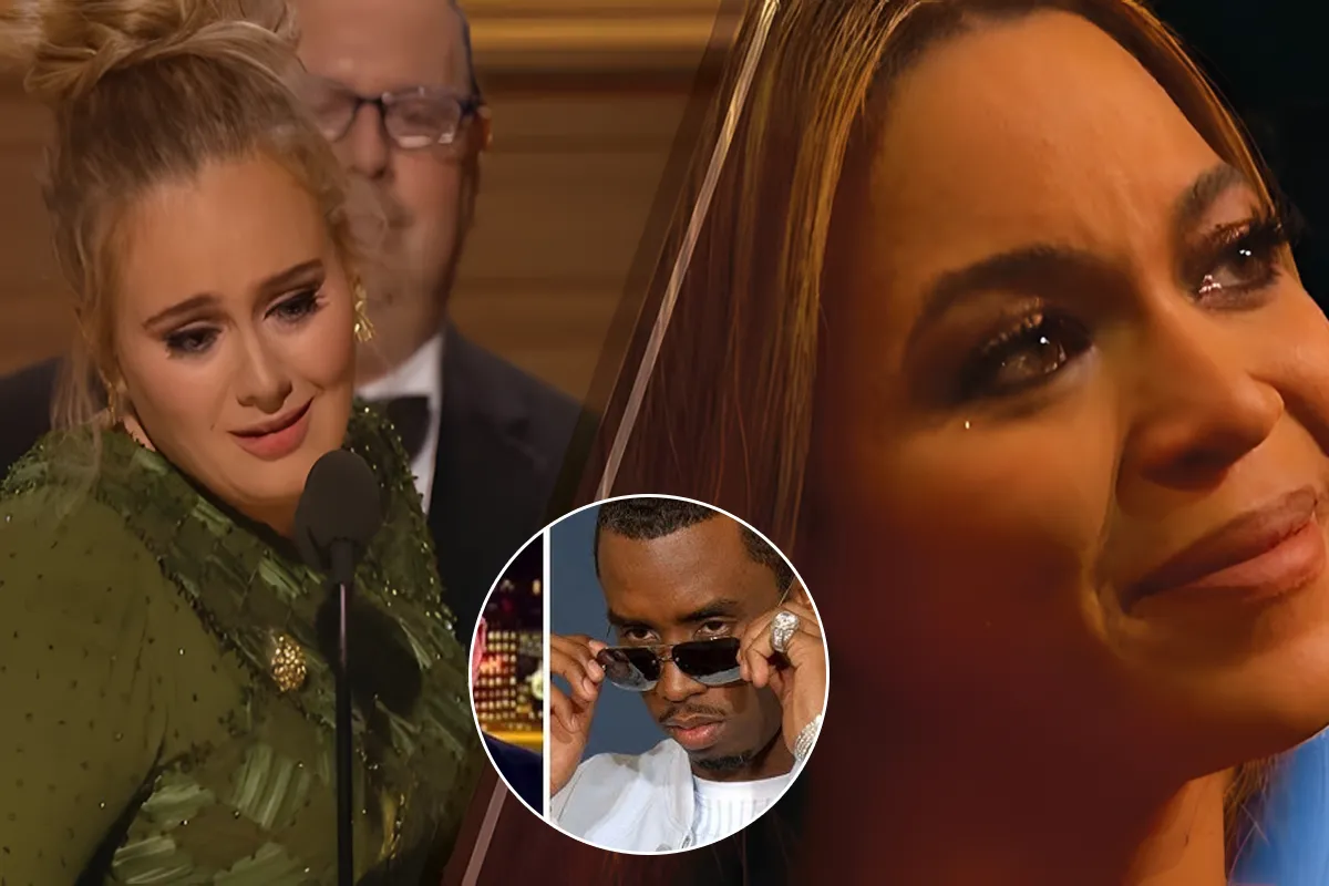 “Truth Revealed: Adele Shares Terrifying Moment When Beyoncé Threatened To Hand Her Over To Diddy—Leading To A Heartfelt Grammy Speech… Then The Unthinkable Happened”