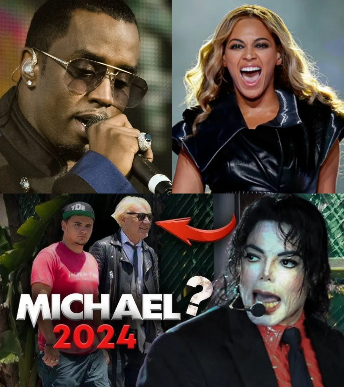 Shocking Revelation: Beyoncé Claims Diddy Secretly Hid Michael Jackson, Who Faked His Death