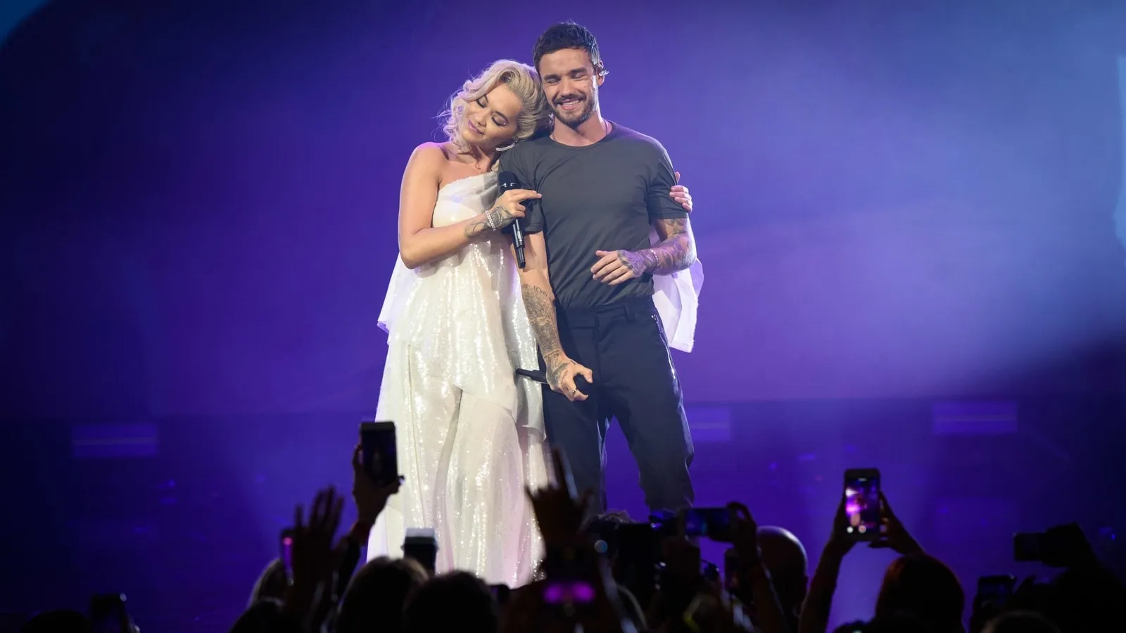 Rita Ora Expressed Her Appreciation For Liam Payne In An Emotional Tribute Tonight In Manchester During The Mtv Awards