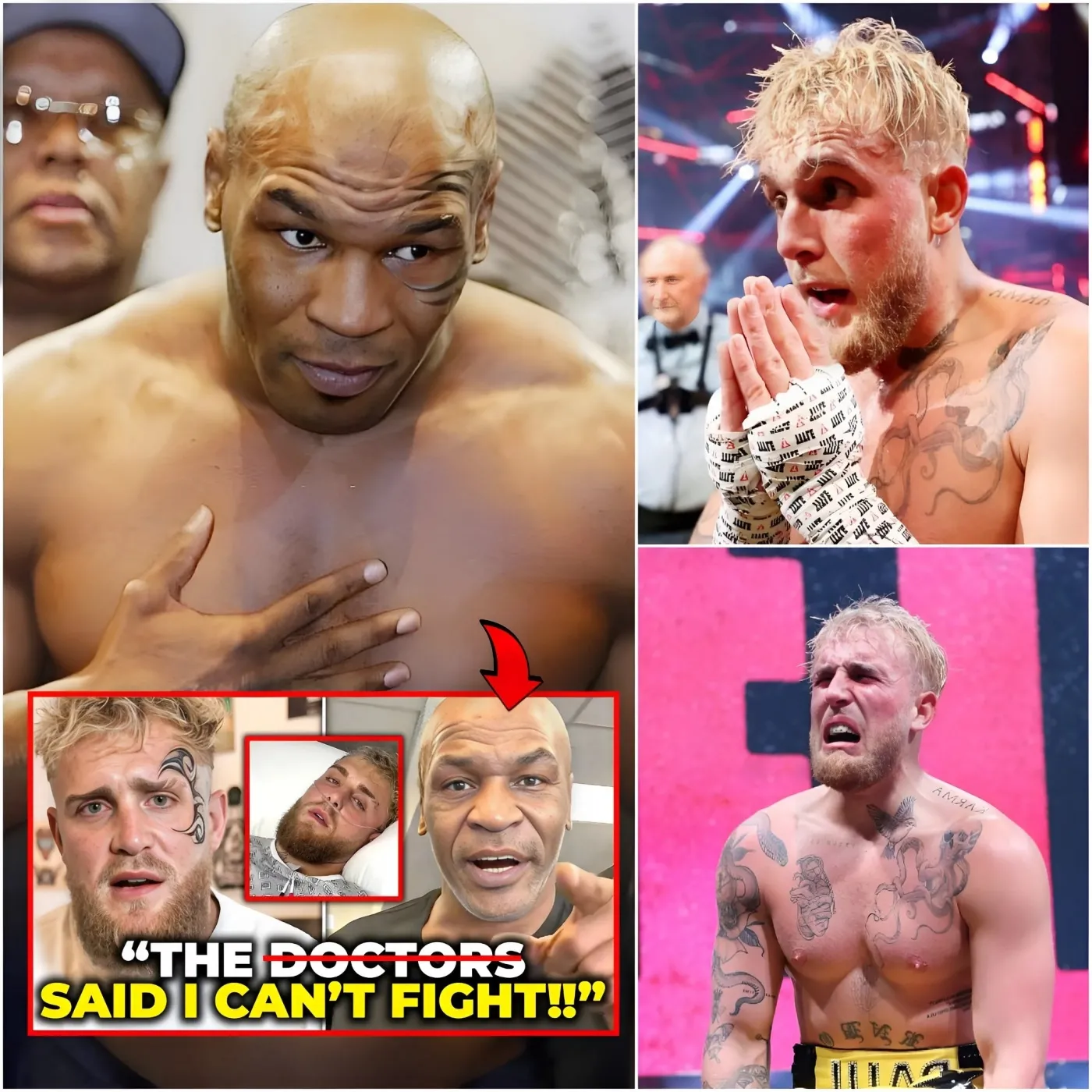 Jake Paul is currently desperate to call off the fight after a closed-door training session with Mike Tyson.